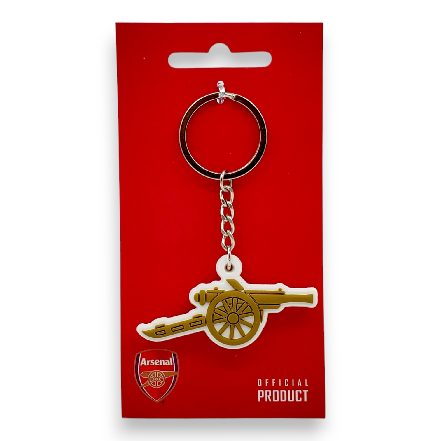 阿仙奴PVC炮會徽鎖匙扣