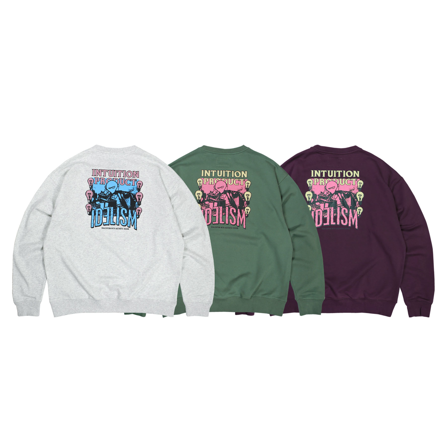 idealism IDE Edison Sweatshirt / 版畫衛衣【ID23058】