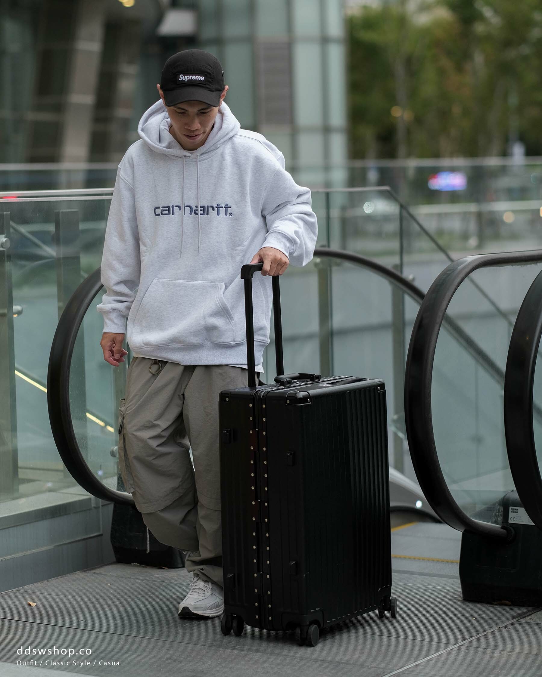 HONEY MOON 鋁框行李箱 (含行李吊牌一個)