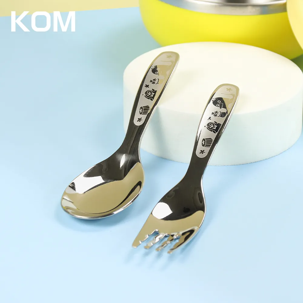 KOM-316不鏽鋼兒童餐具-嘉年華系列