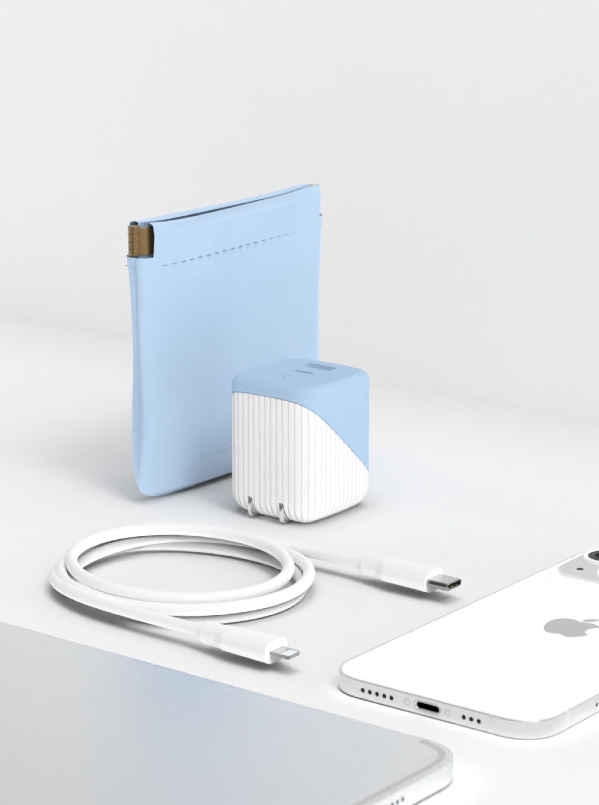 ( 通通都有組合 ）Allite B2 32w氮化鎵快充頭 + 快充線 + 收納包