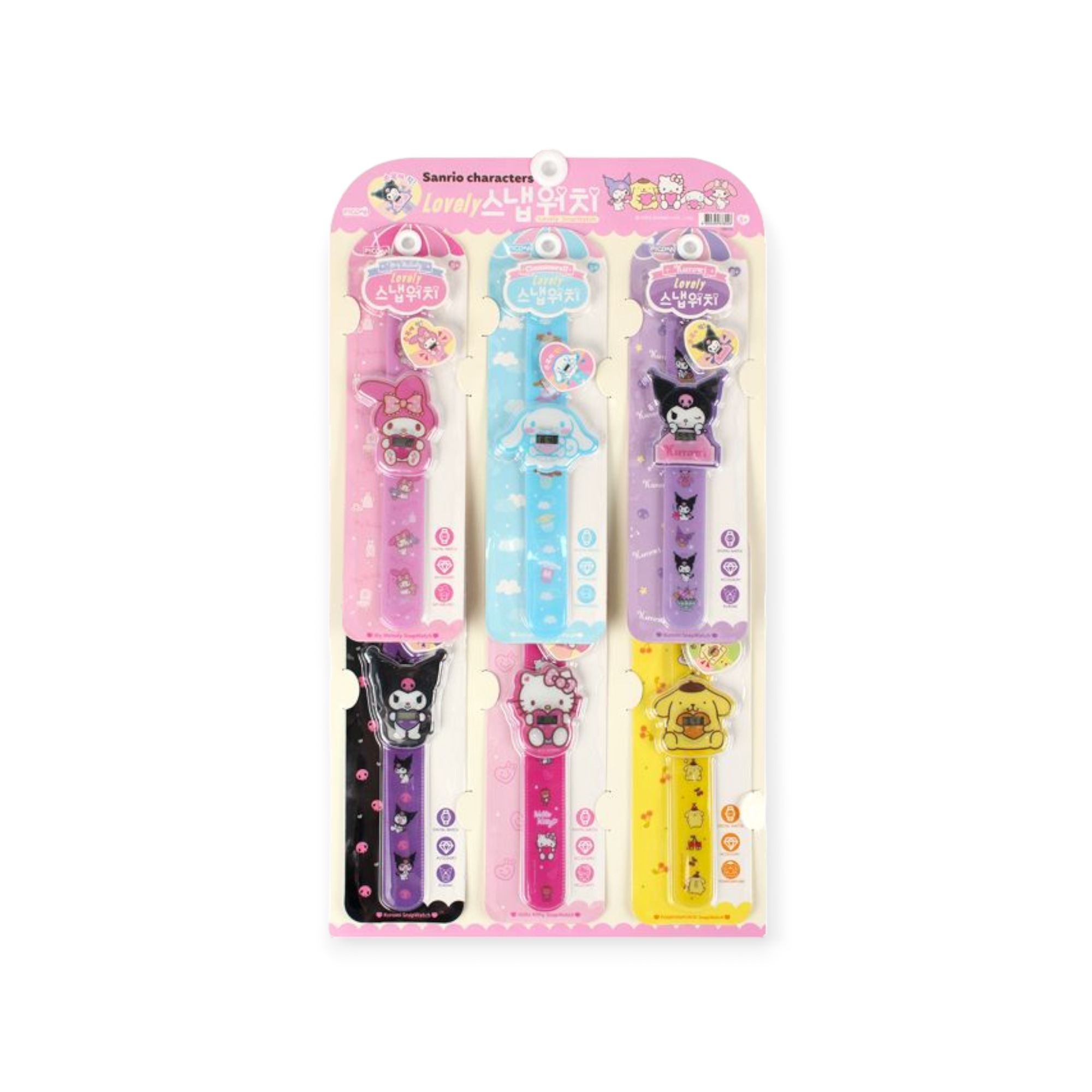 Sanrio Characters 可愛造型電子錶（6款可選）