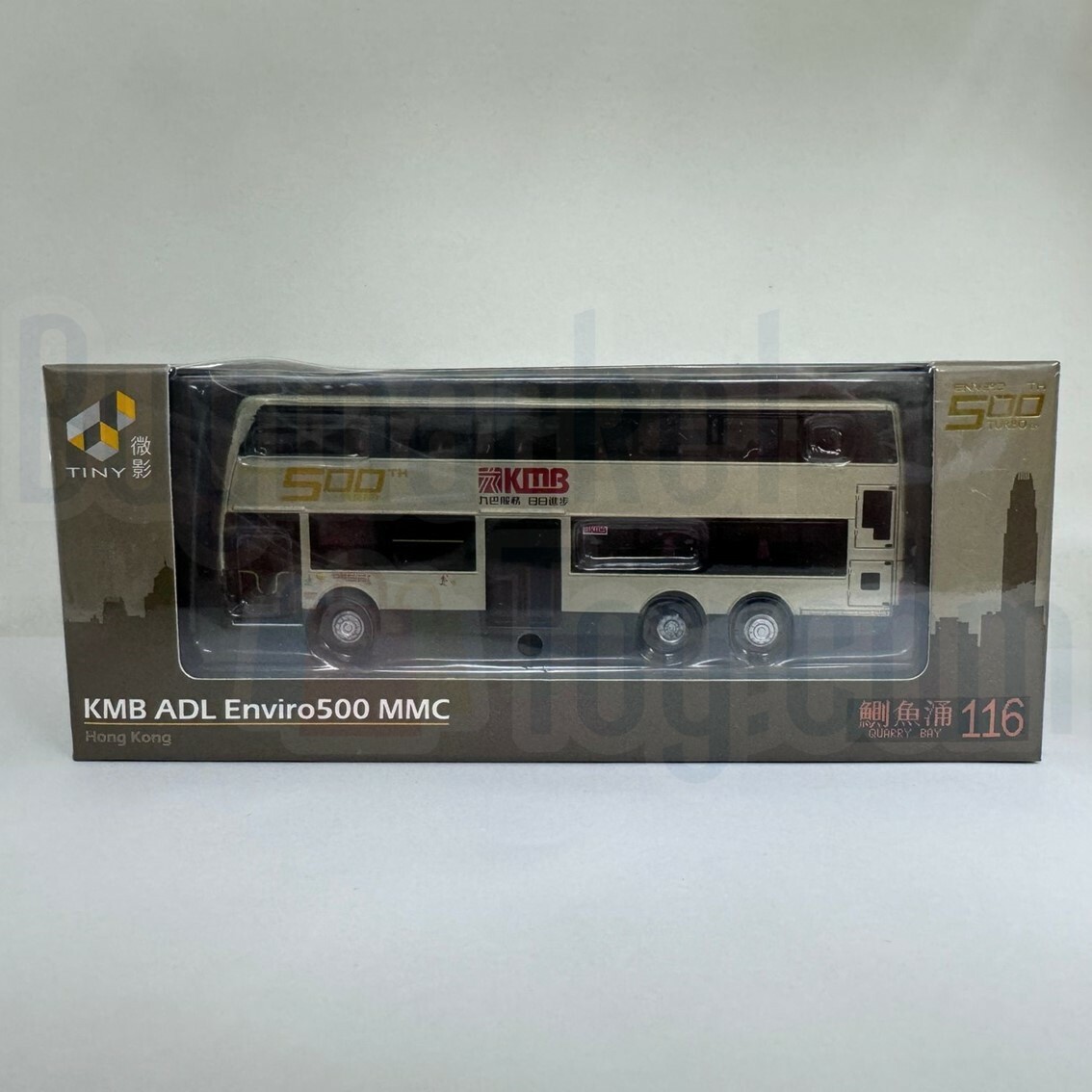 Tiny 城市 合金車仔 - 九巴ADL Enviro500 MMC 500th (116) [7-11]