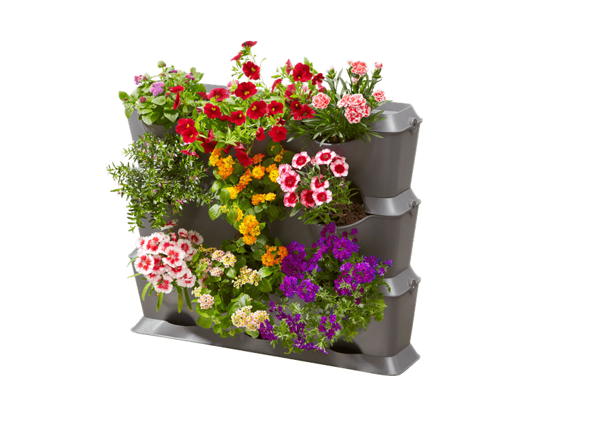 "GARDENA" 德國65x15x54cm家用垂直種植套裝(9個盆栽)(1套/盒)-[13150]