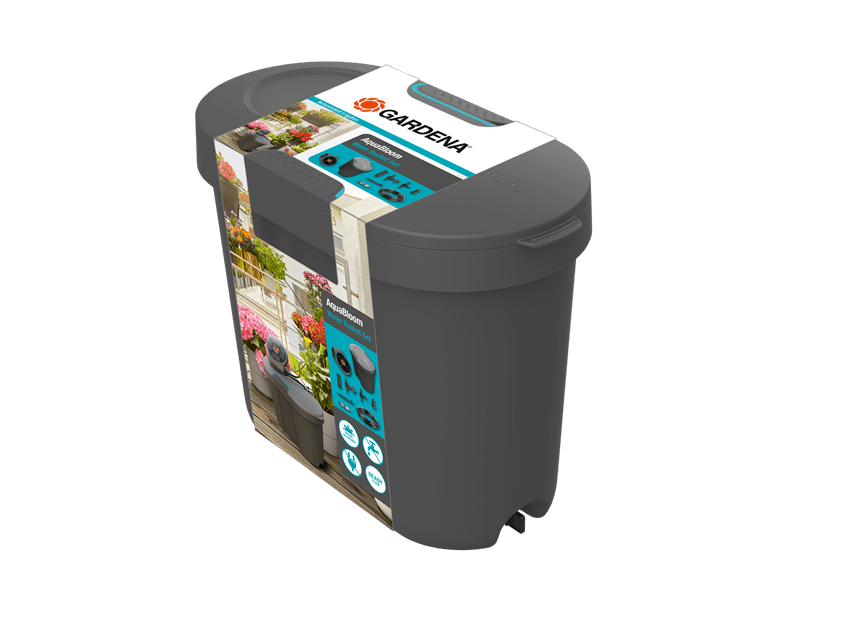 "GARDENA" 德國10.5L收納儲水桶(3個/盒)-[13367]