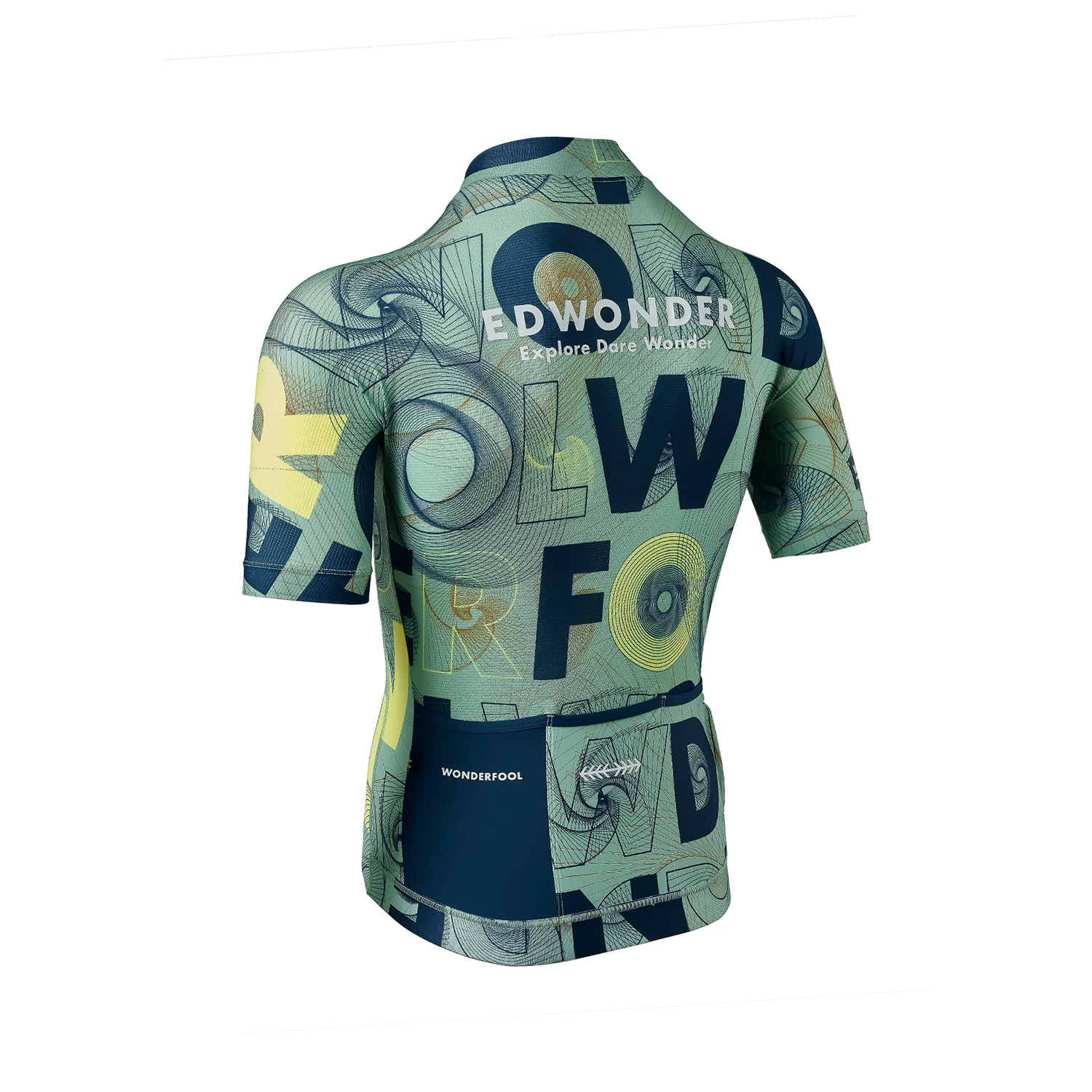 EdWonder Wonderfool Infinite  Jersey 2.0 Lime Green (Men & Women)