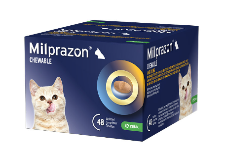 Milprazon 風味貓貓驅蟲片/每粒 0.5-2kg