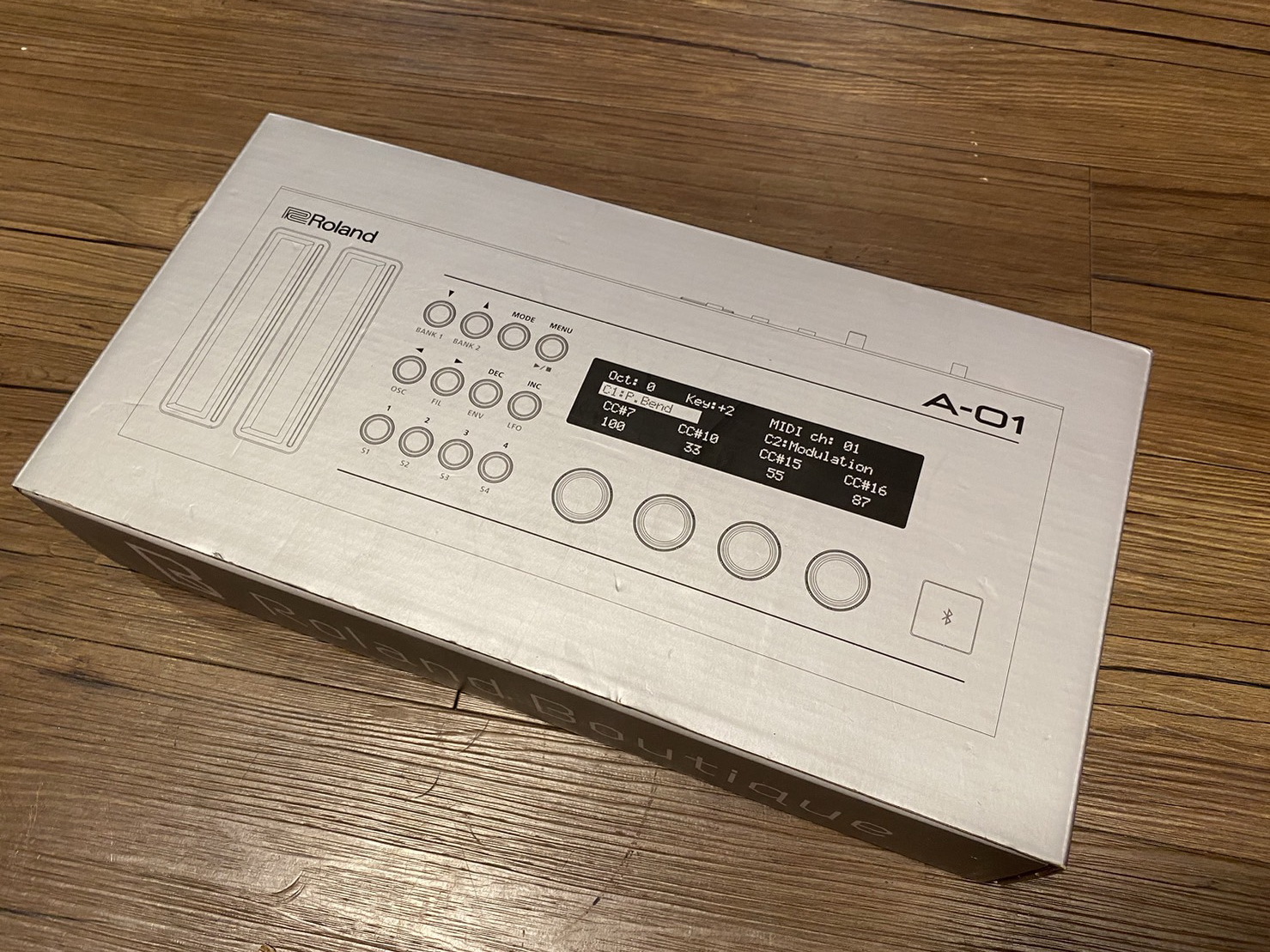展示品出清Roland A-01 迷你型合成器 鍵盤控制器