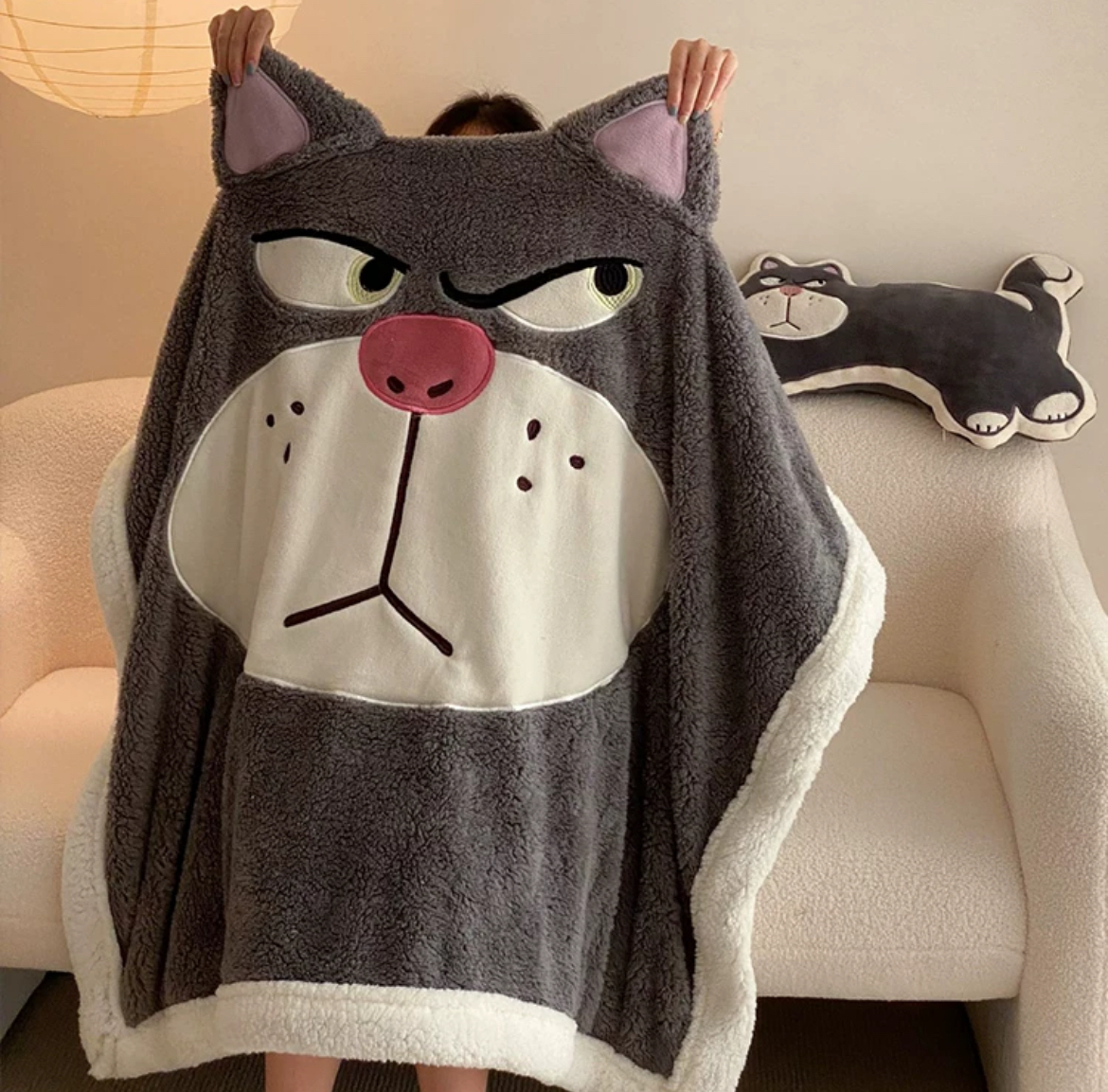 （最後現貨!!!!!）一條免運！Disney 迪士尼 正版授權 雙面羊羔毛毛毯 送抱枕  保暖毯 厚保暖 被子 毯子