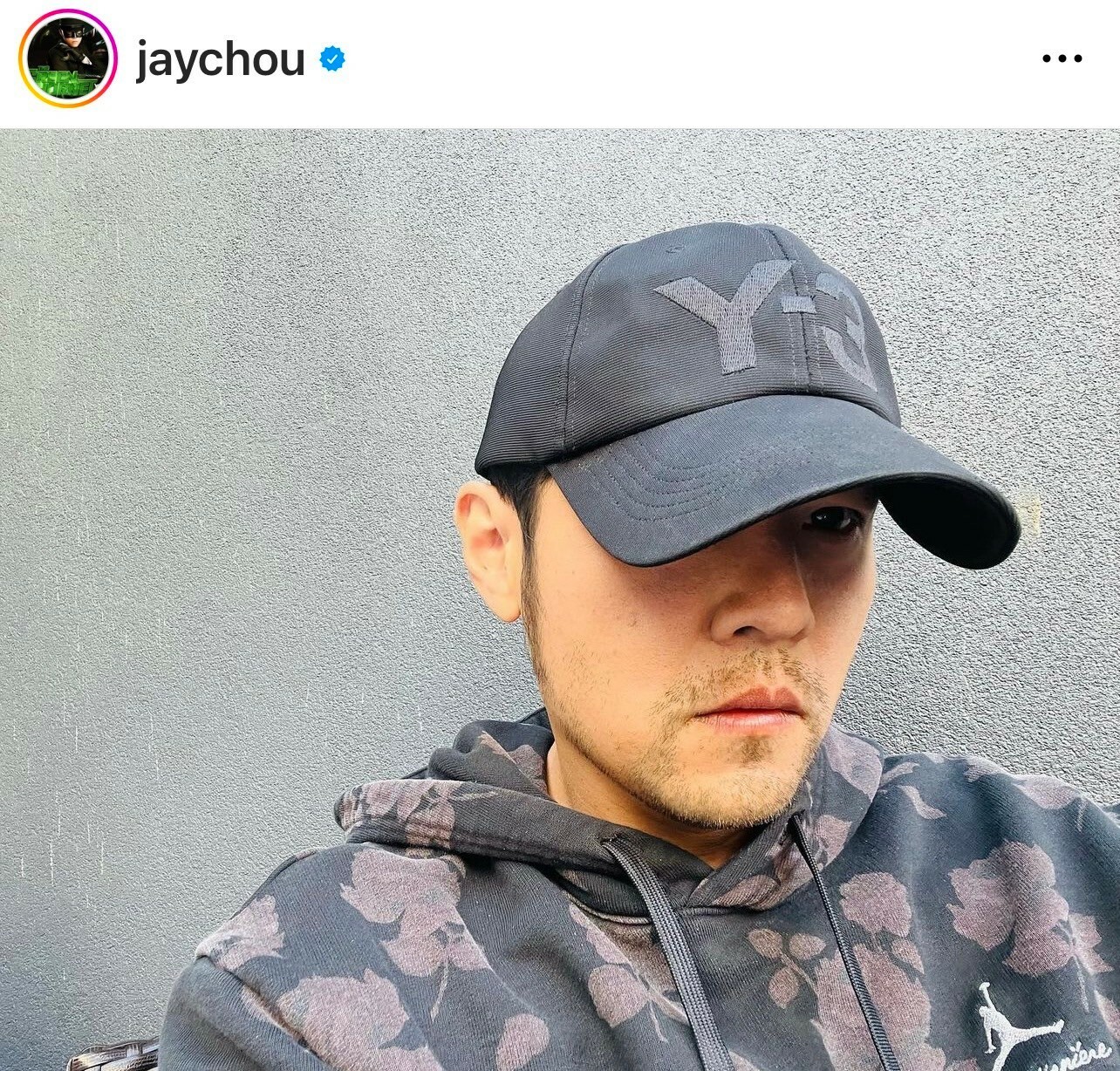 Y-3 質感黑Logo 老帽 杰倫款