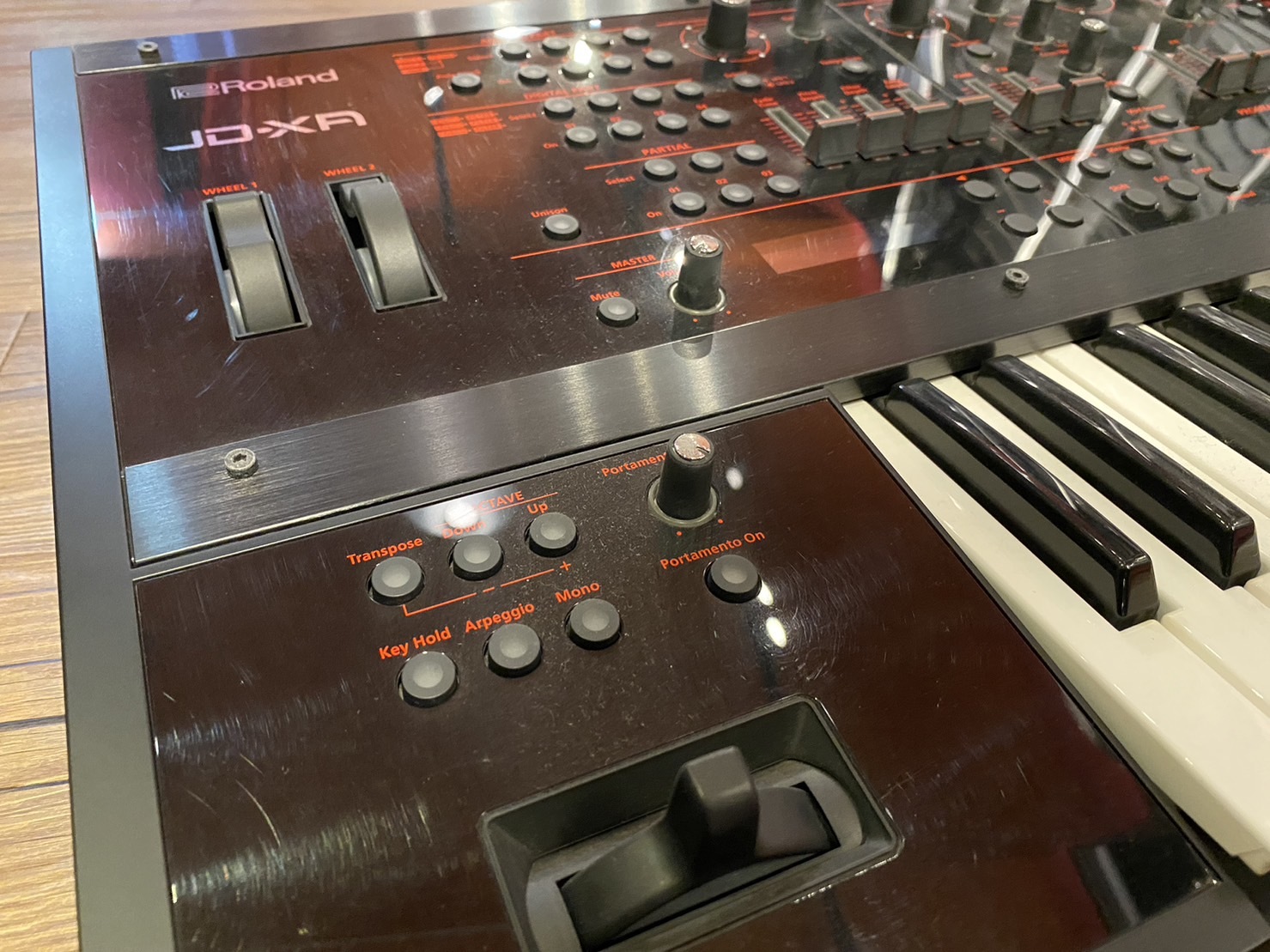 展示品出清Roland JD-XA 合成器 類比 數位 跨界融合