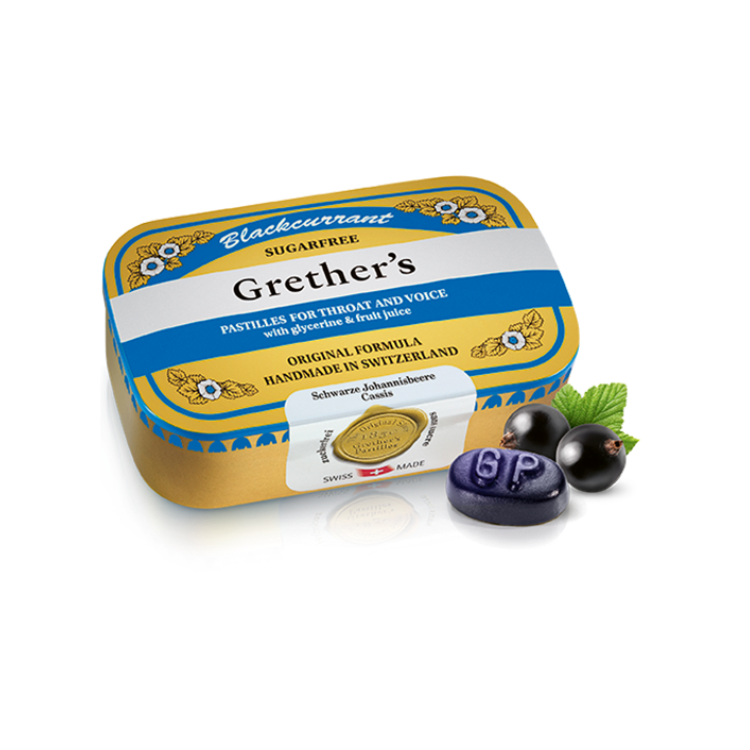 Grether's Blackcurrant Sugarfree 110g