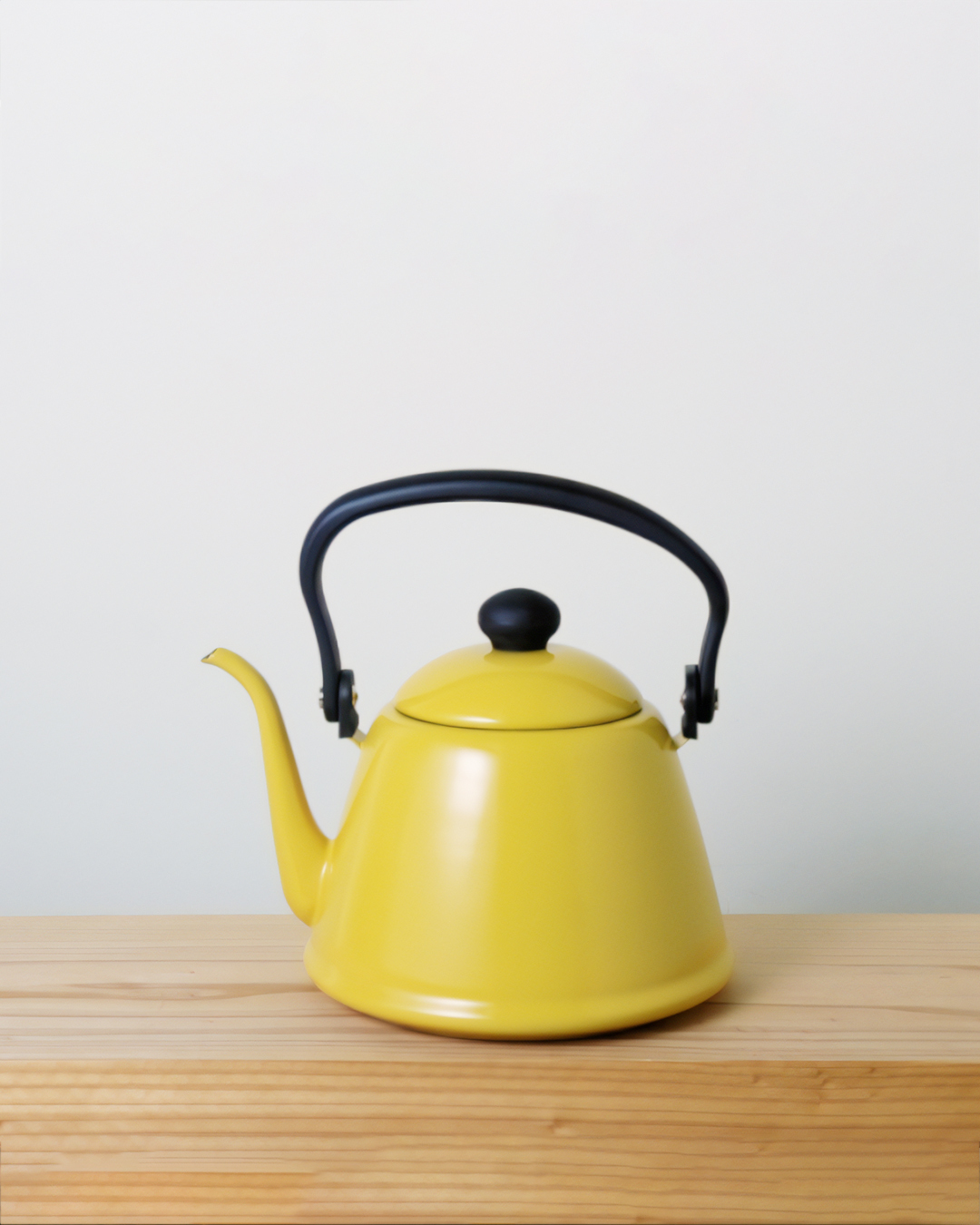 Drip Enamel Kettle II 2L Yellow｜Noda Horo
