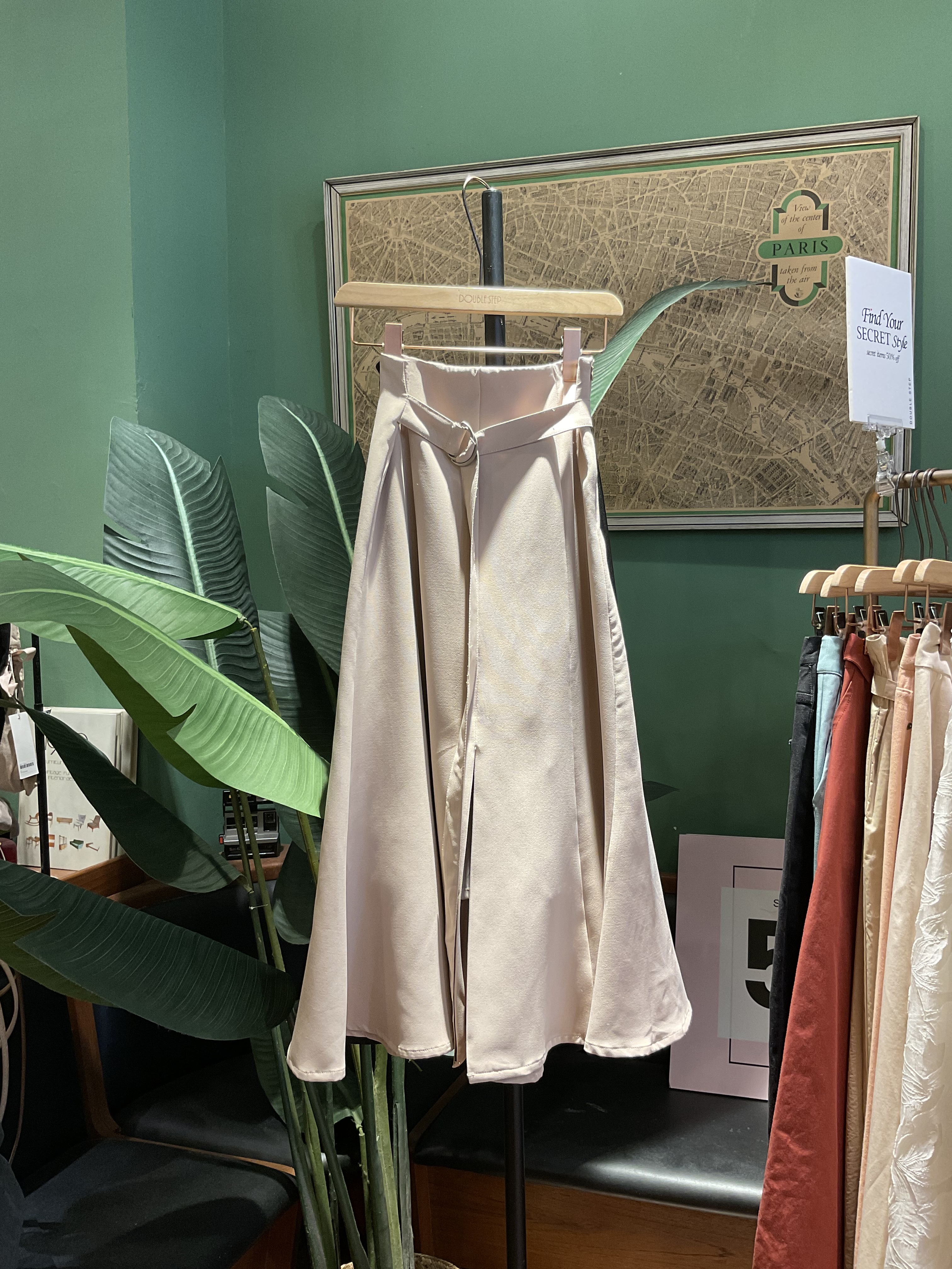 9853｜上班族必入！氣質優雅魚尾半身裙