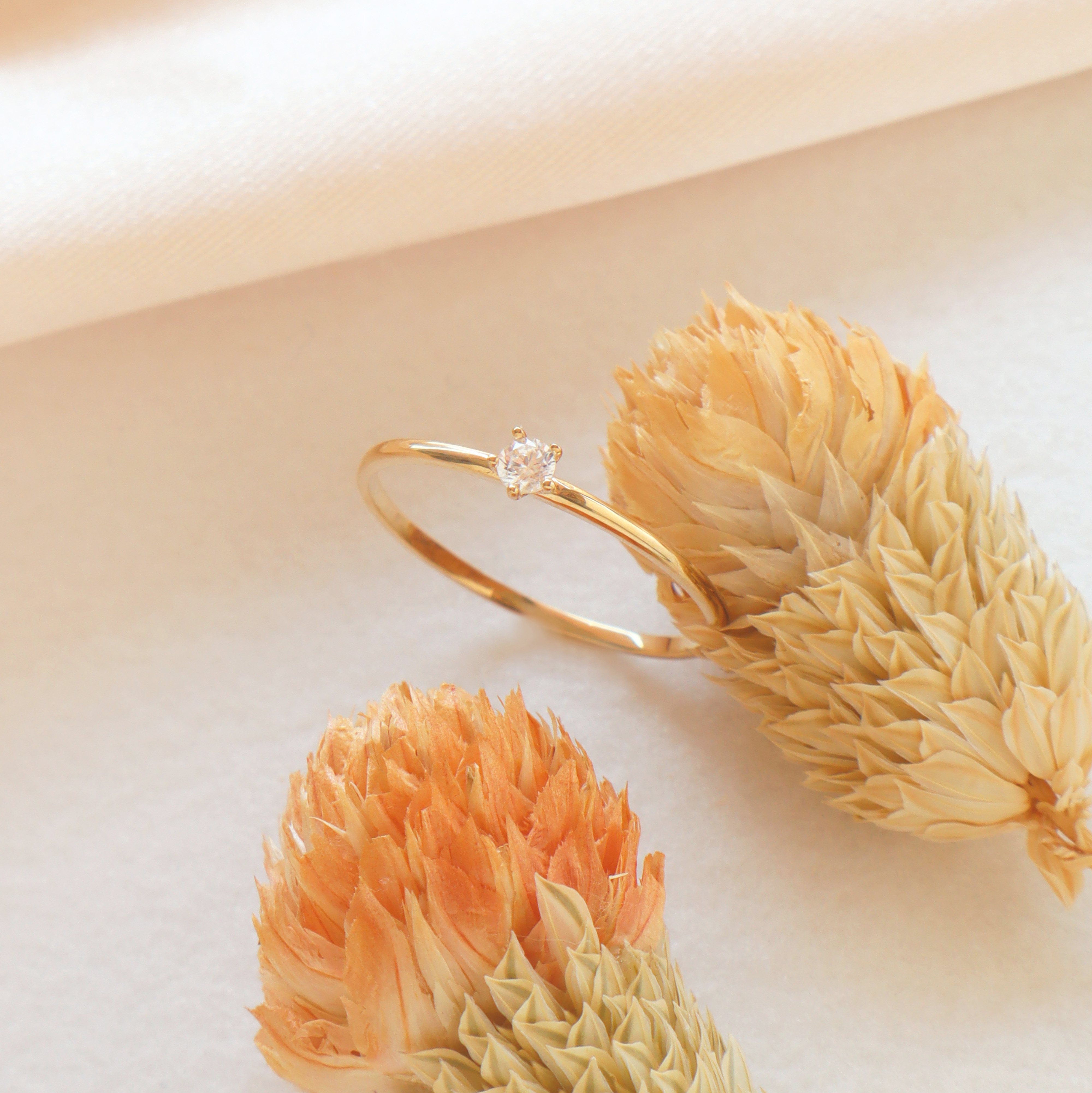 10K/專屬心動單顆戒指