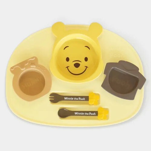 【預購】日本迪士尼 小熊維尼 造型兒童餐盤