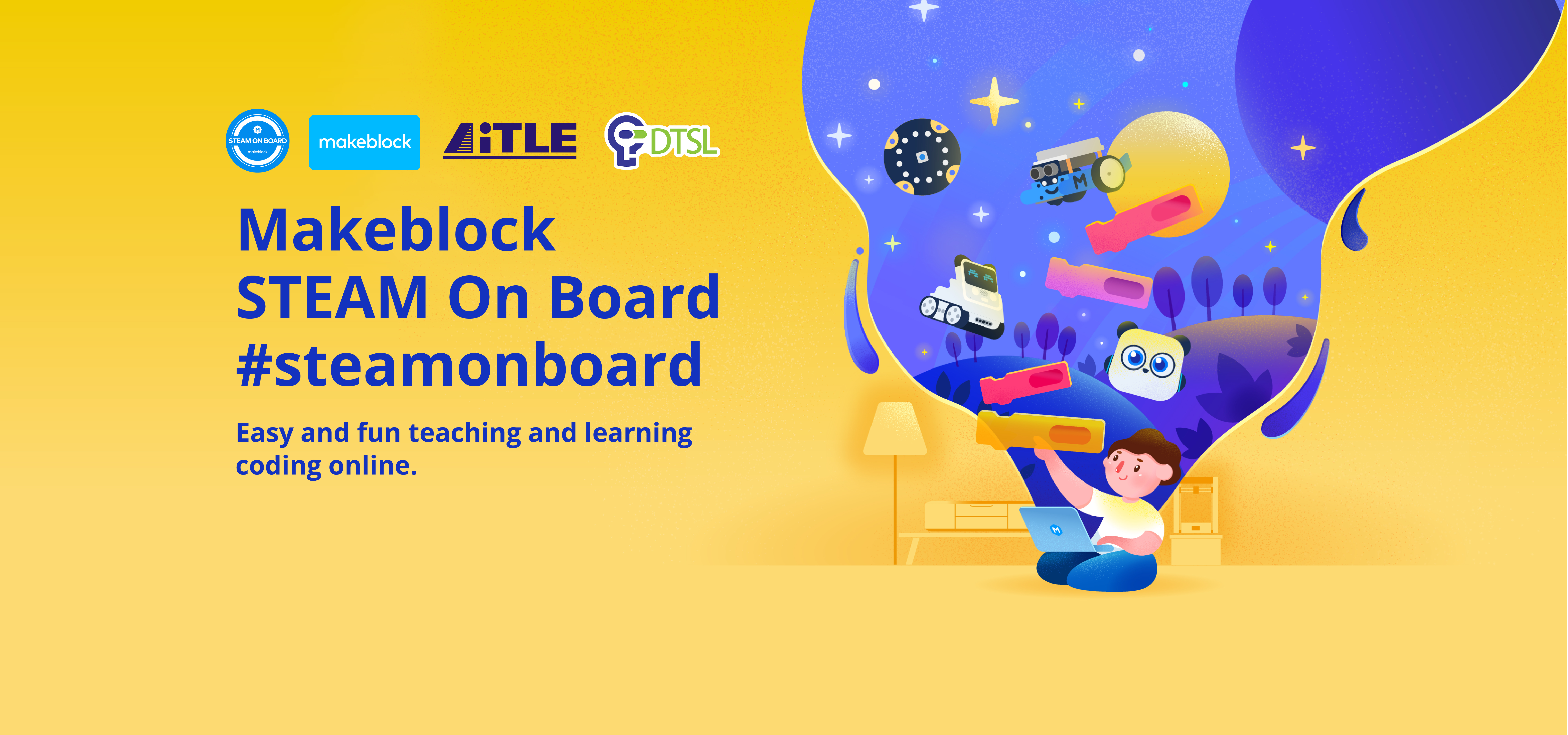 DTSL_Makeblock_STEAM_On_Board_Banner
