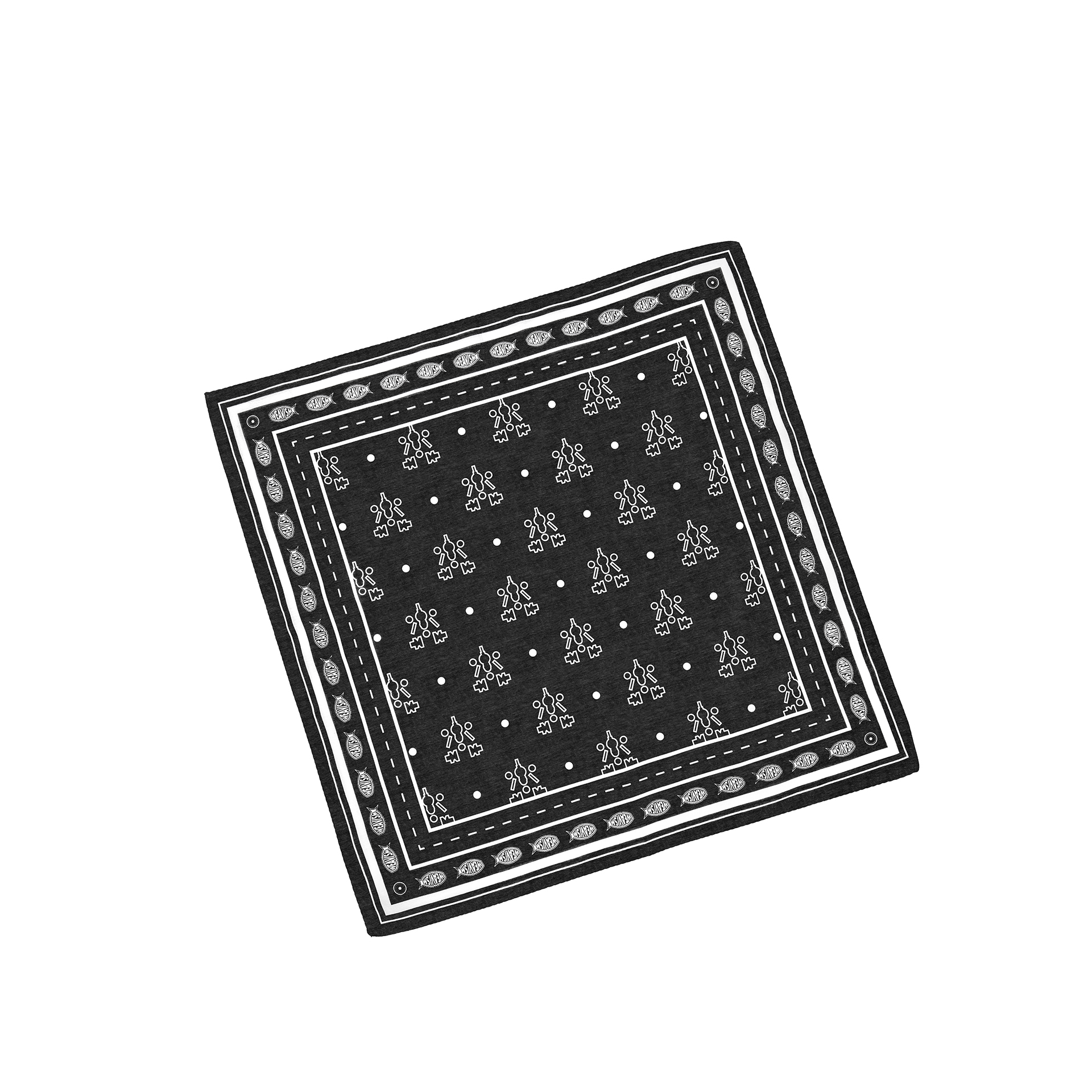 Monogram 印花絲巾