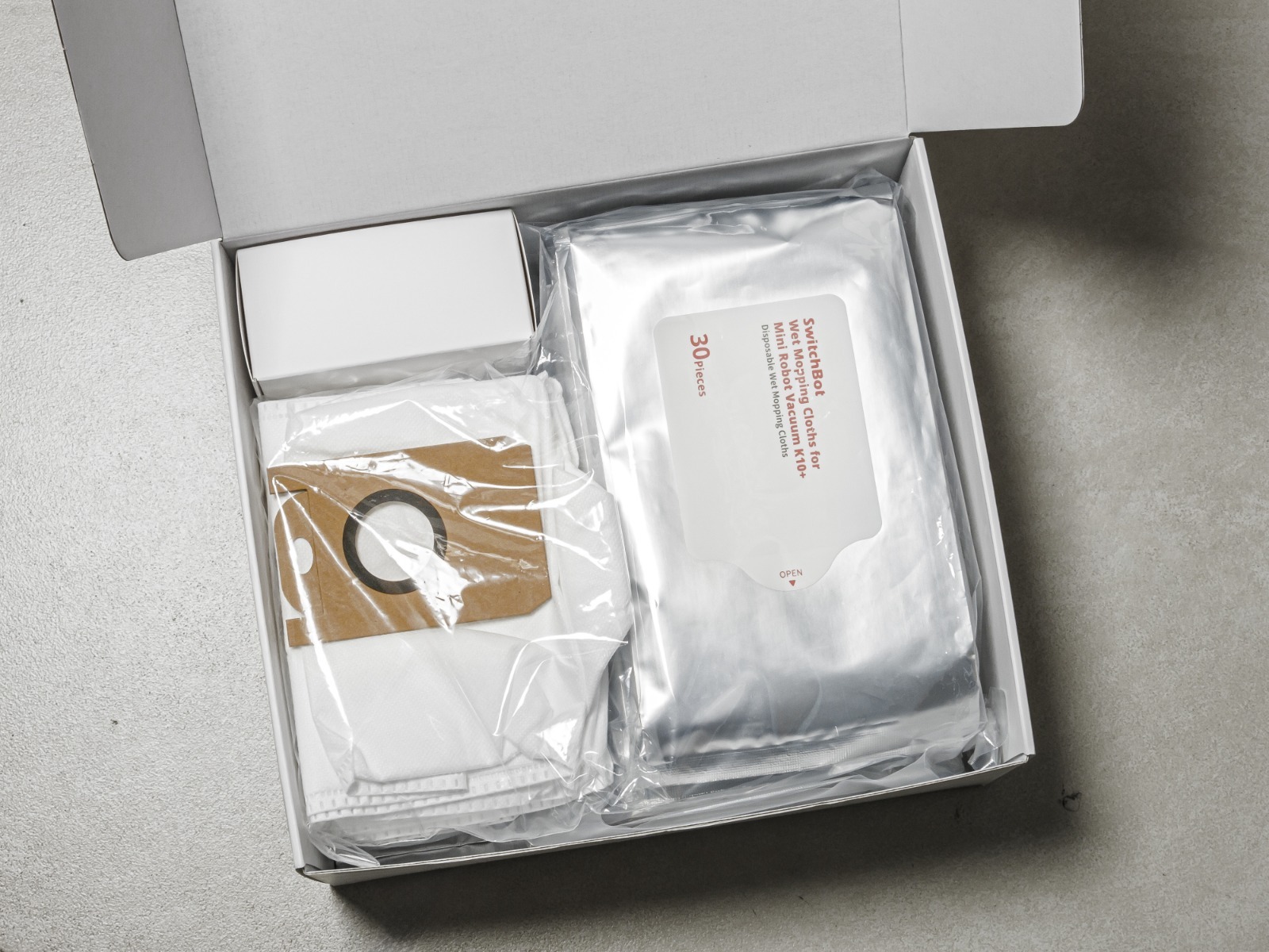 SwitchBot K10+ 精裝配件套裝