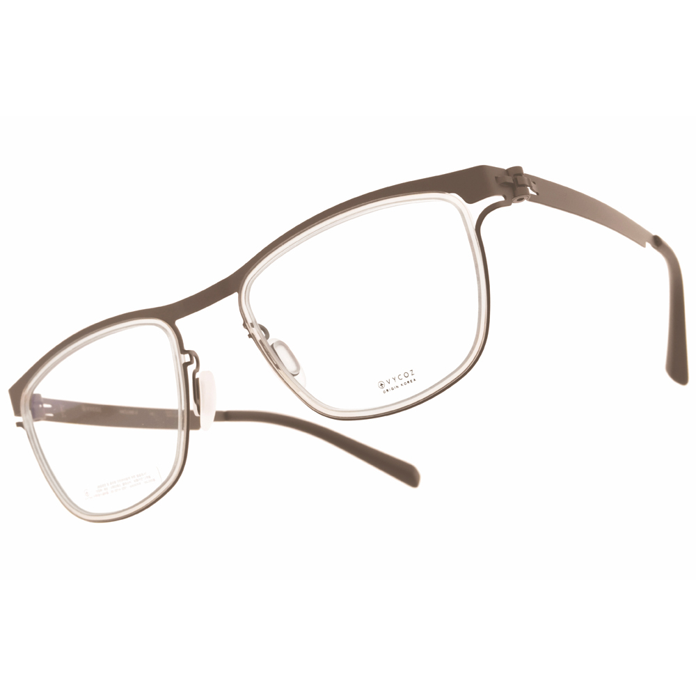 【VYCOZ】LUX BRN-C 文藝眉型方框光學眼鏡-INCLINE X系列