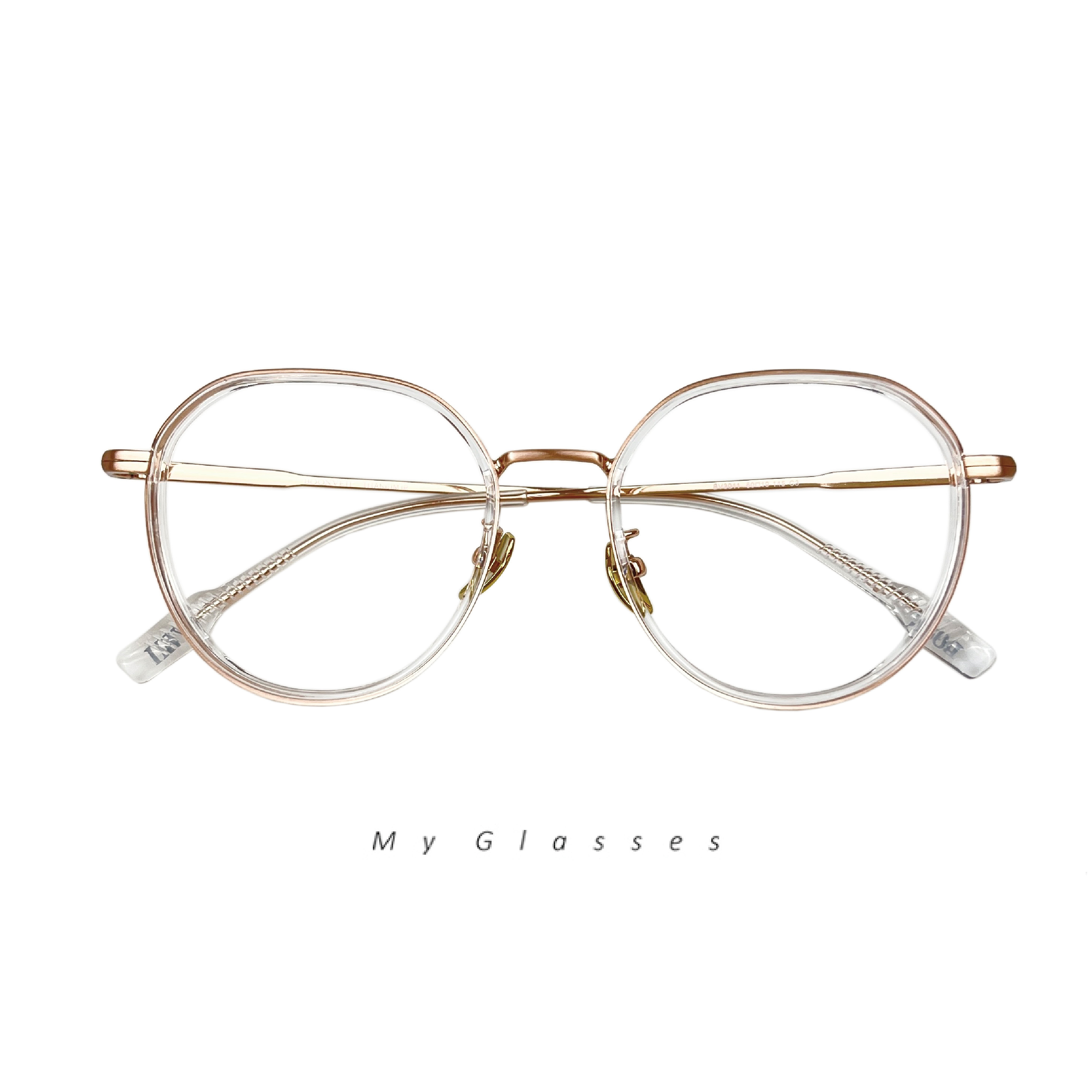 C374鈦金屬圈框眼鏡