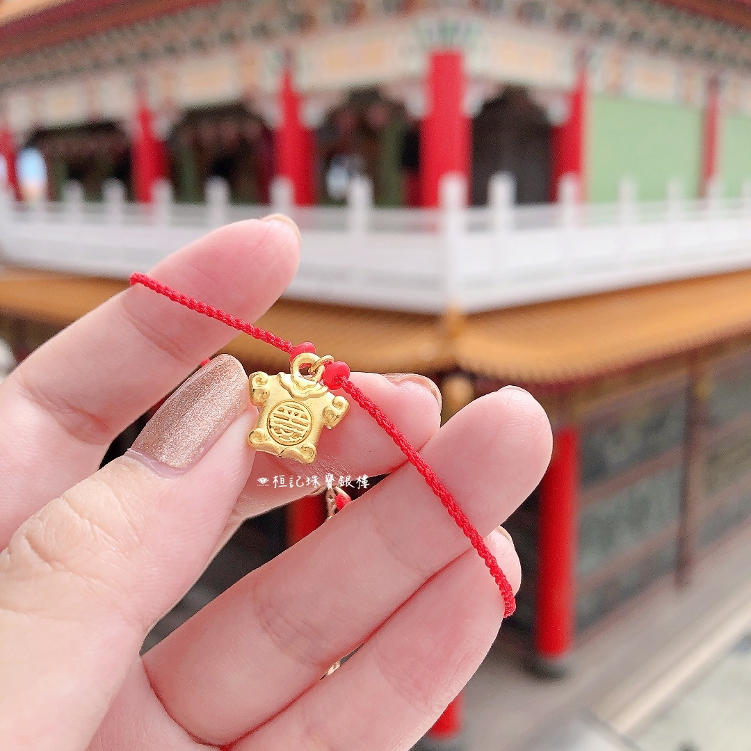 白沙屯媽祖 小神衣(小) 黃金項鍊/玫瑰金色鋼項鍊/編織金手鍊