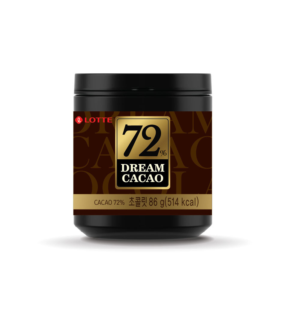 韓國樂天骰子巧克力72%