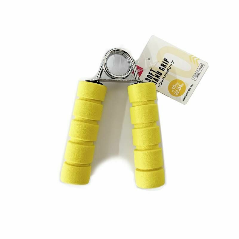 軟柄握力器/黃 10kg