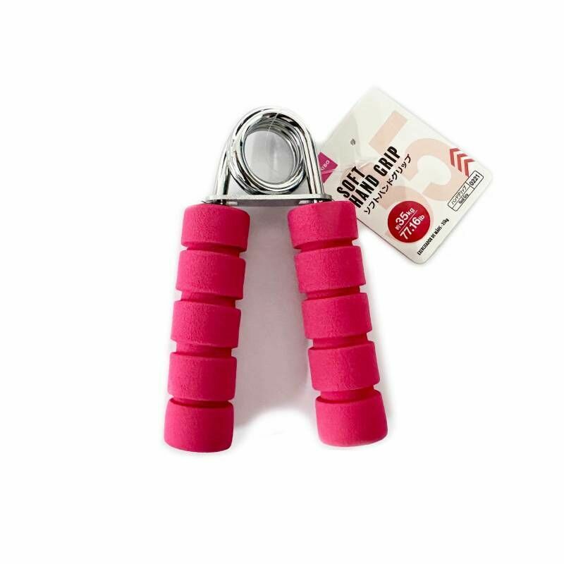 軟柄握力器/桃紅 35kg