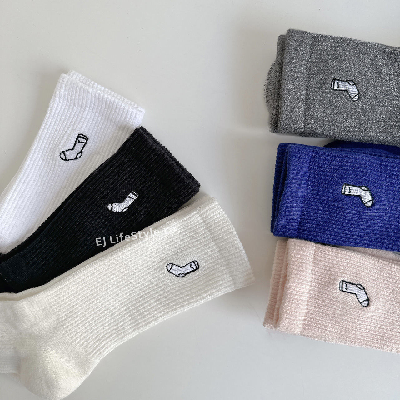 NIKE EVERYDAY PLUS 小襪子 刺繡 長襪 兩雙一組 FB5709-900 FB5709-901 / 現貨