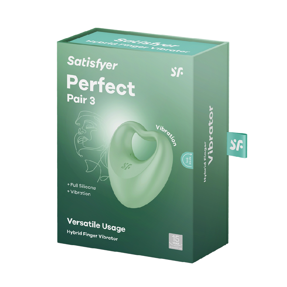 德國 Satisfyer Perfect Pair 3 二合一陰莖環震動器