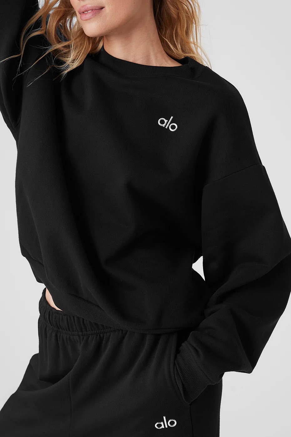 (預購）ALO 衛衣ACCOLADE CREW NECK PULLOVER