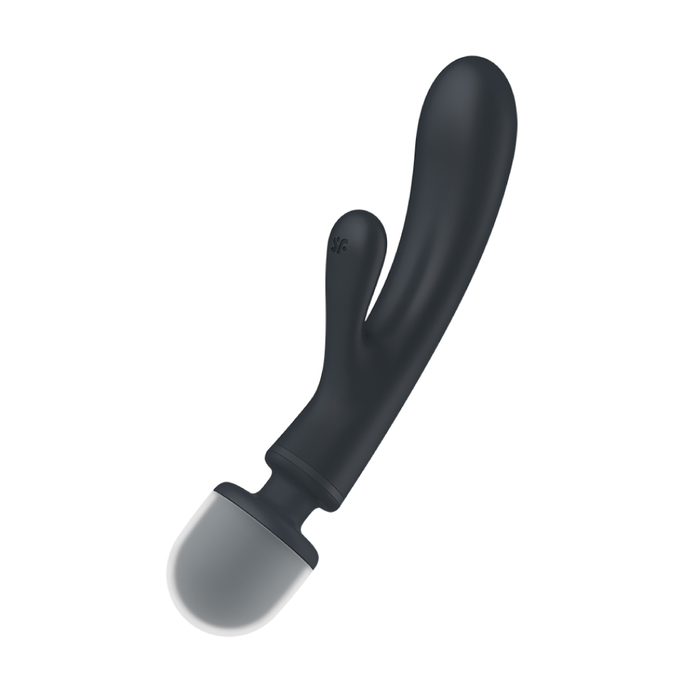 德國 Satisfyer Triple Lover 兔耳+AV 雙頭按摩棒