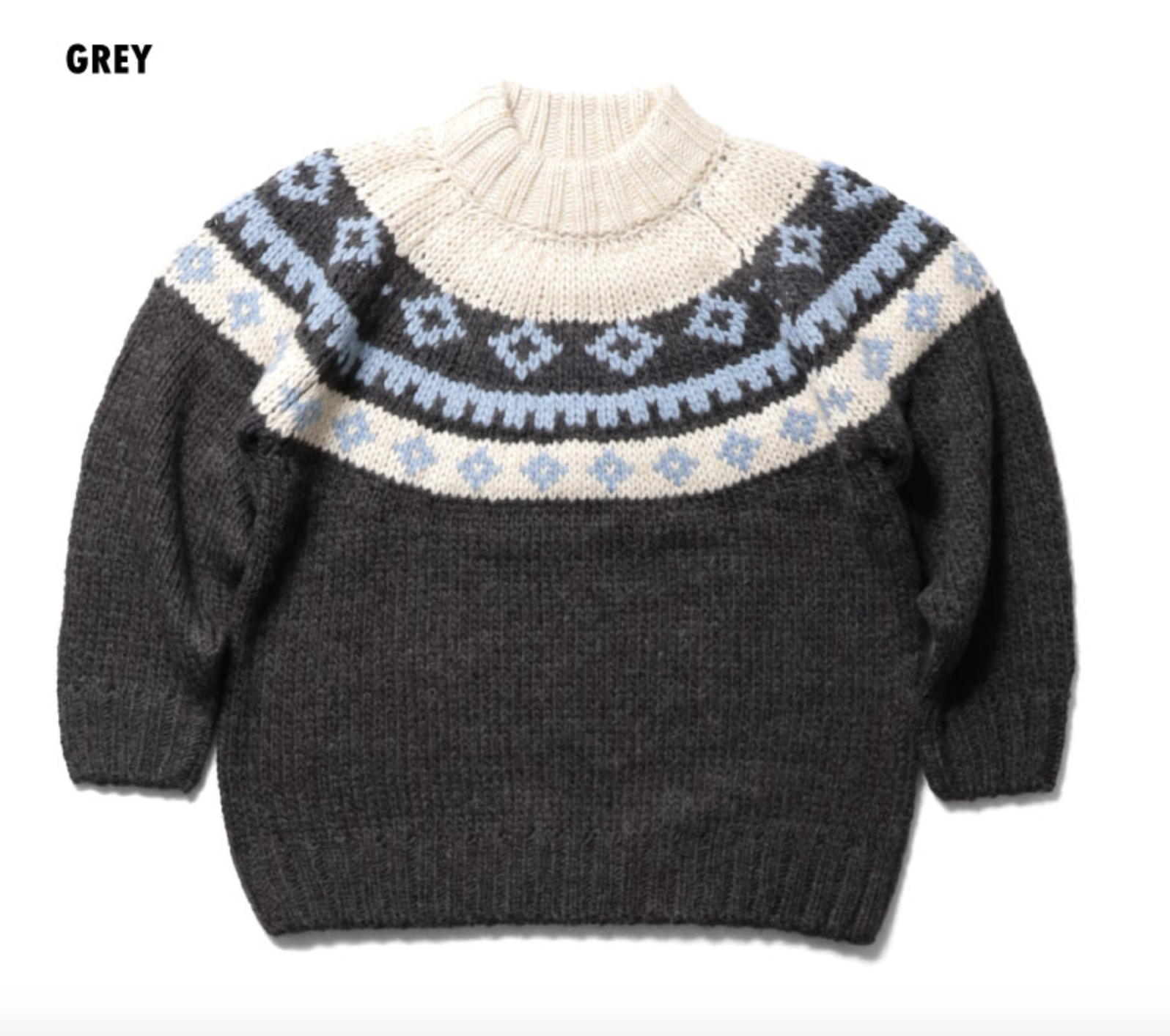 HOUSTON  COWICHAN HI-NECK SWEATER