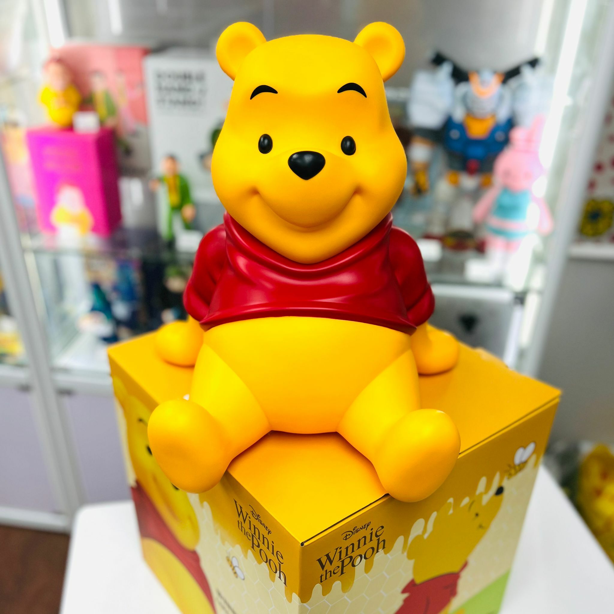 Disney Winnie The Pooh: Pooh Large Vinyl Piggy Bank by Beast Kingdom