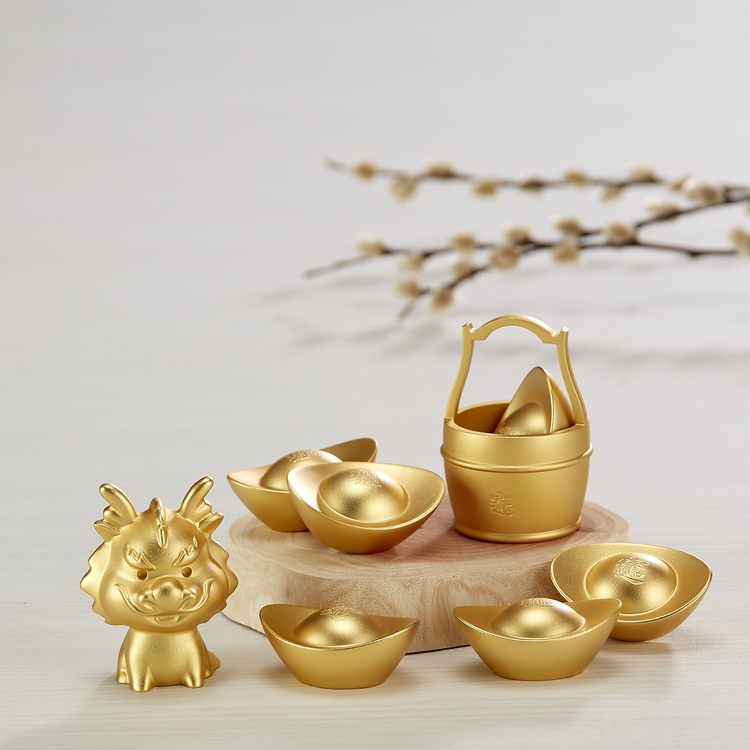 一桶金+金龍+金元寶