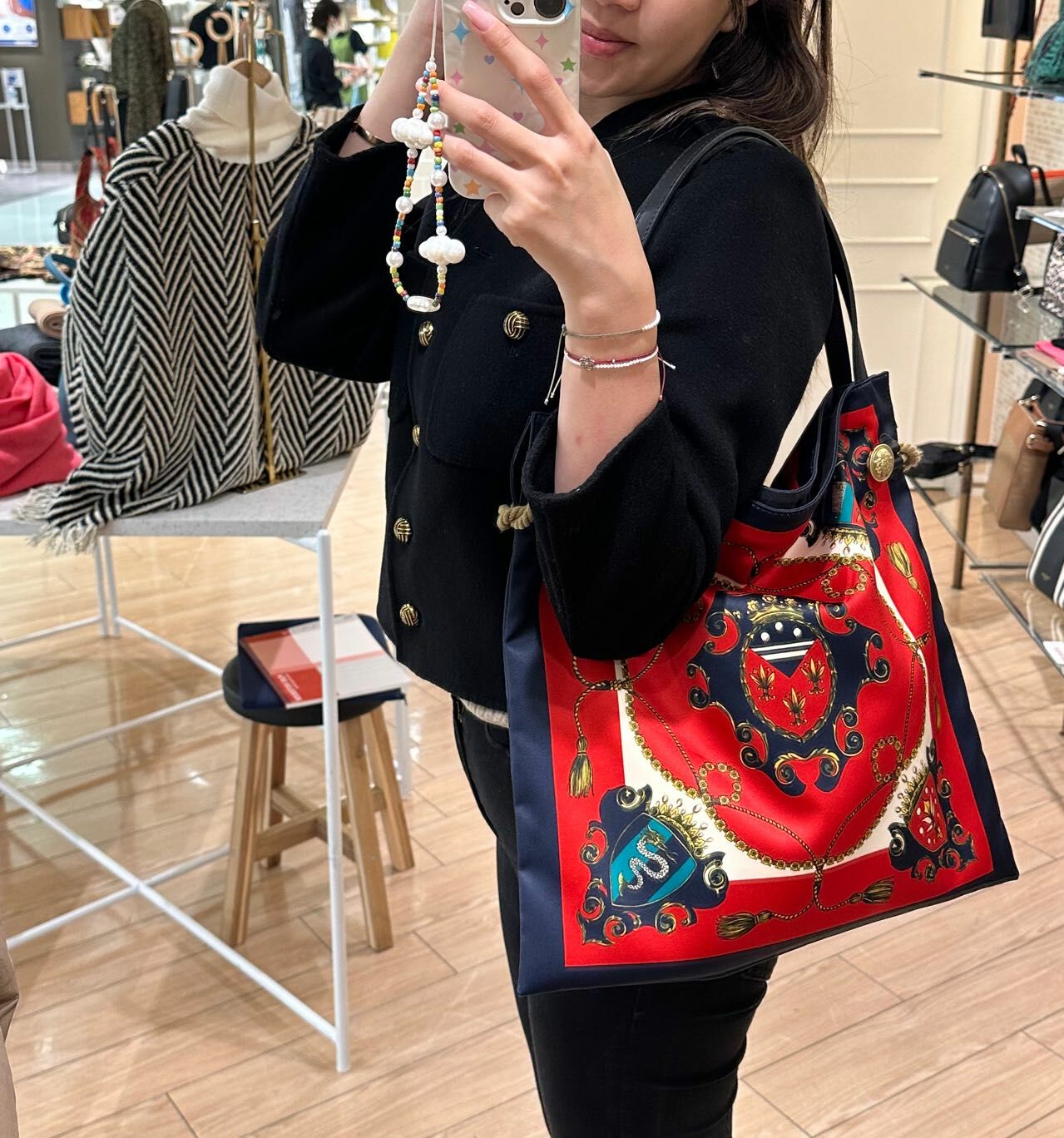 日本製包包 皇室圖案 -M