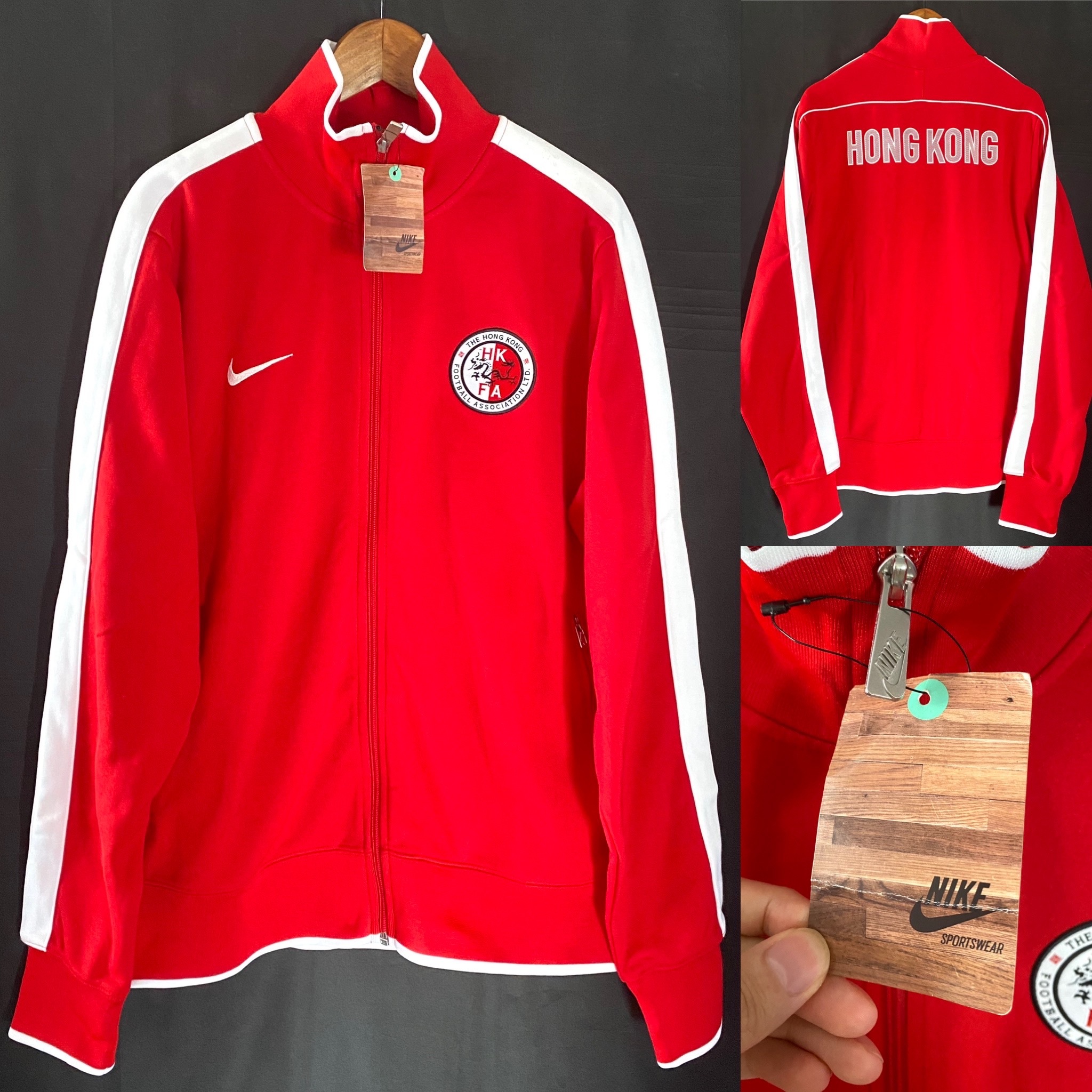Hong Kong Football Team 2012 Nike N98 Home players jacket