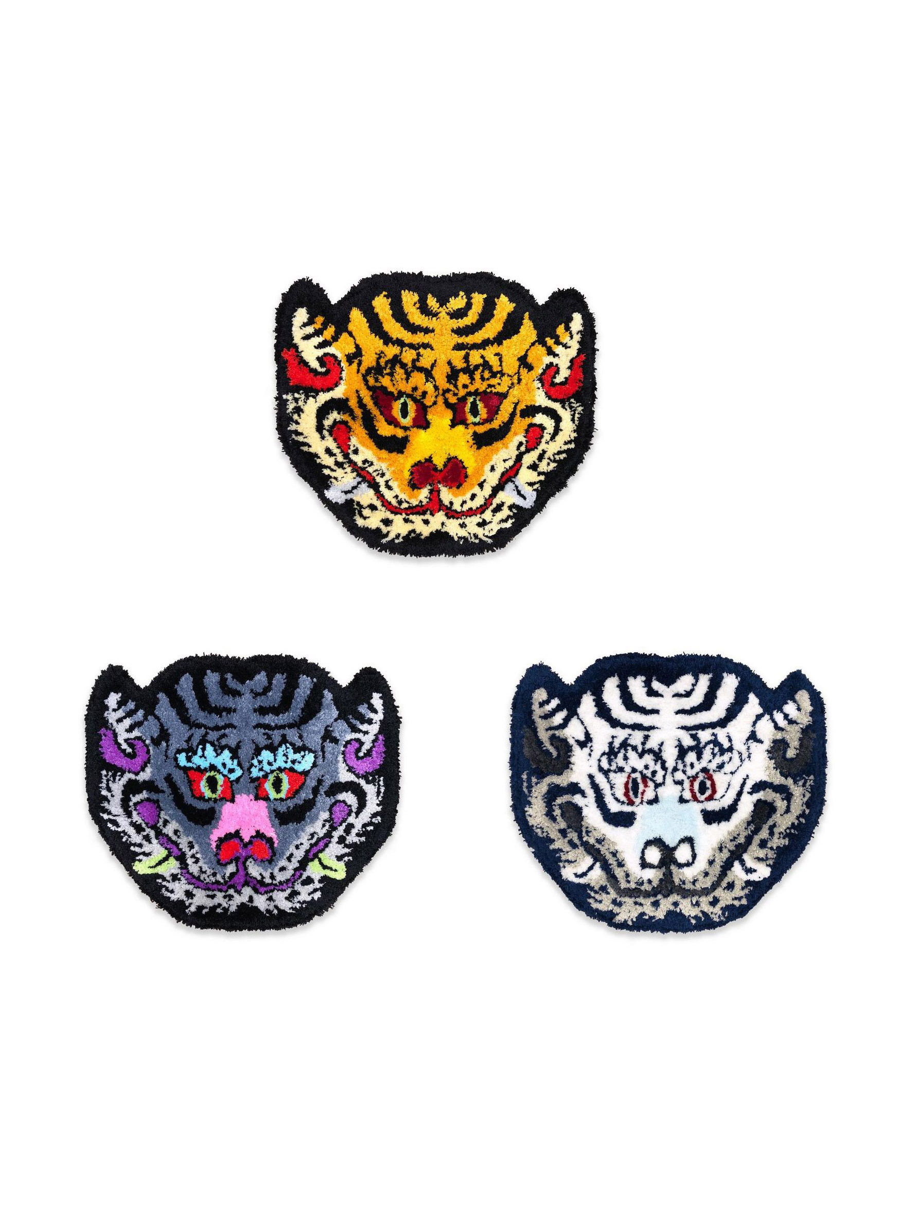 RAW EMOTIONS - MASCOT TIGER HEAD DOOR RUG 老虎頭地毯