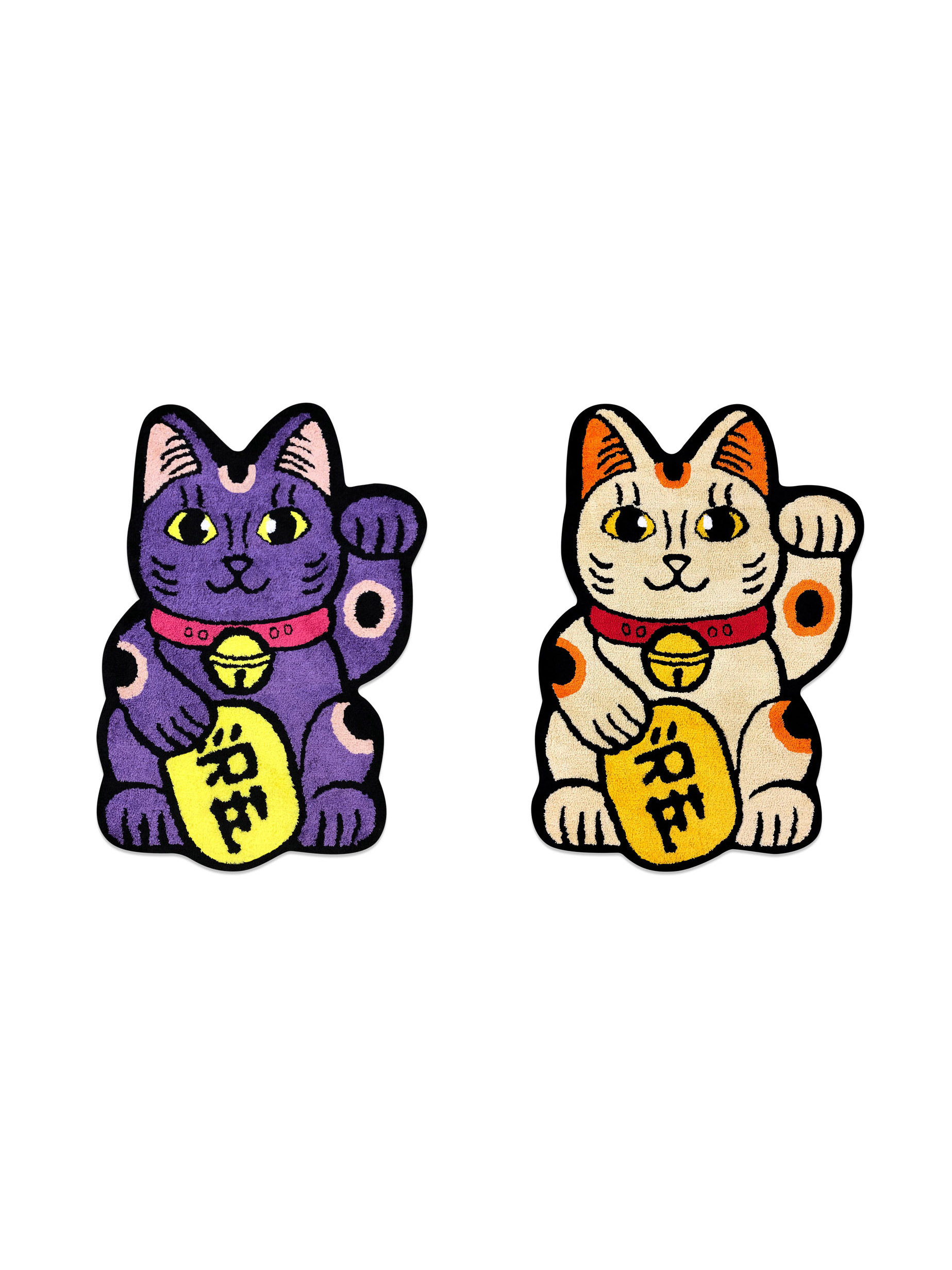 RAW EMOTIONS - LUCKY CAT RUG 招財貓地毯 香港限定