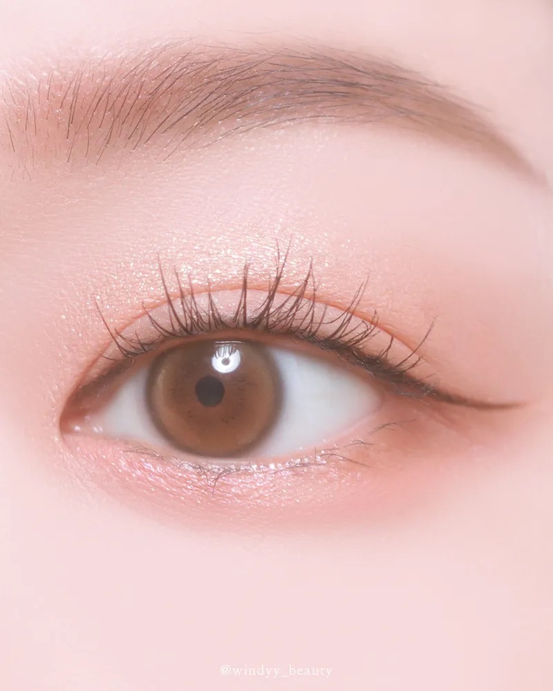 [年拋] I-DOL Eyeis Melo Brown 年拋彩妝隱形眼鏡｜每盒1片