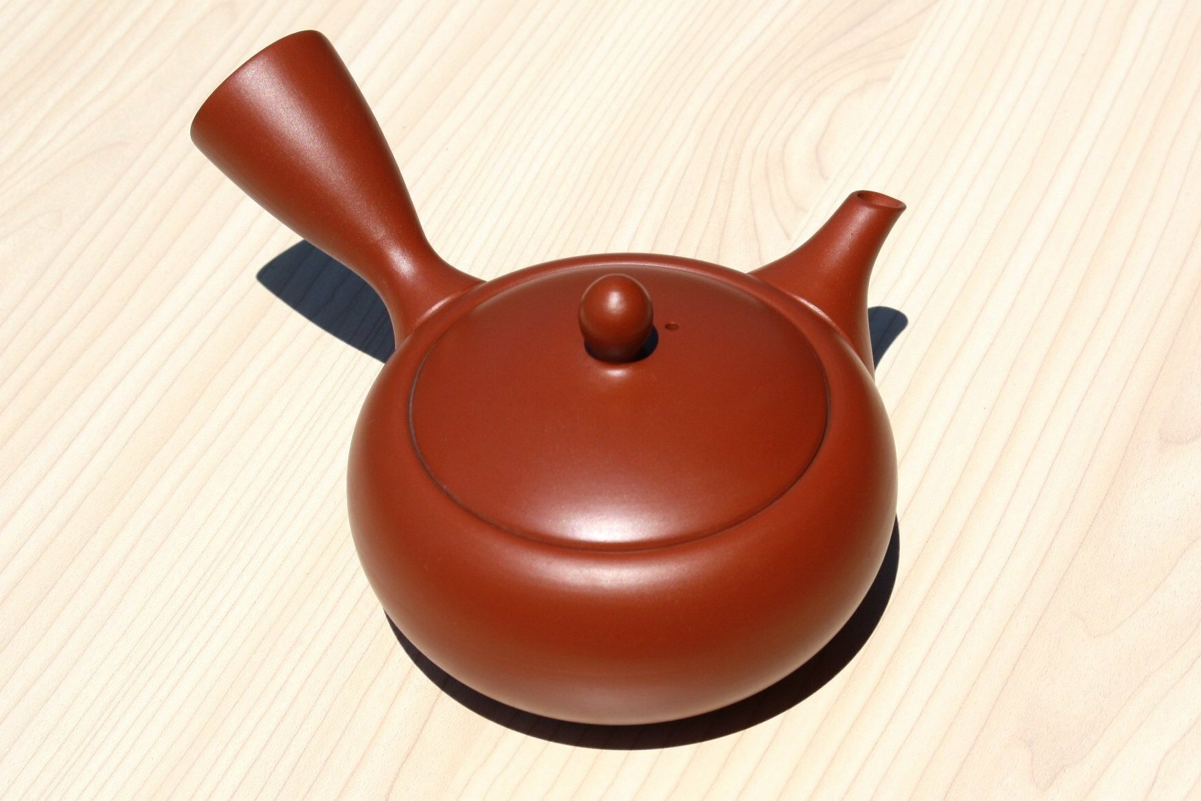 日本製茶壺常滑燒高資窯朱泥急須