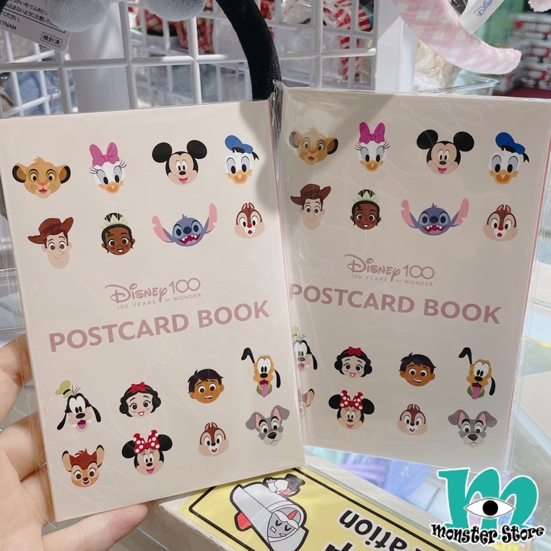 迪士尼人物明信片簿