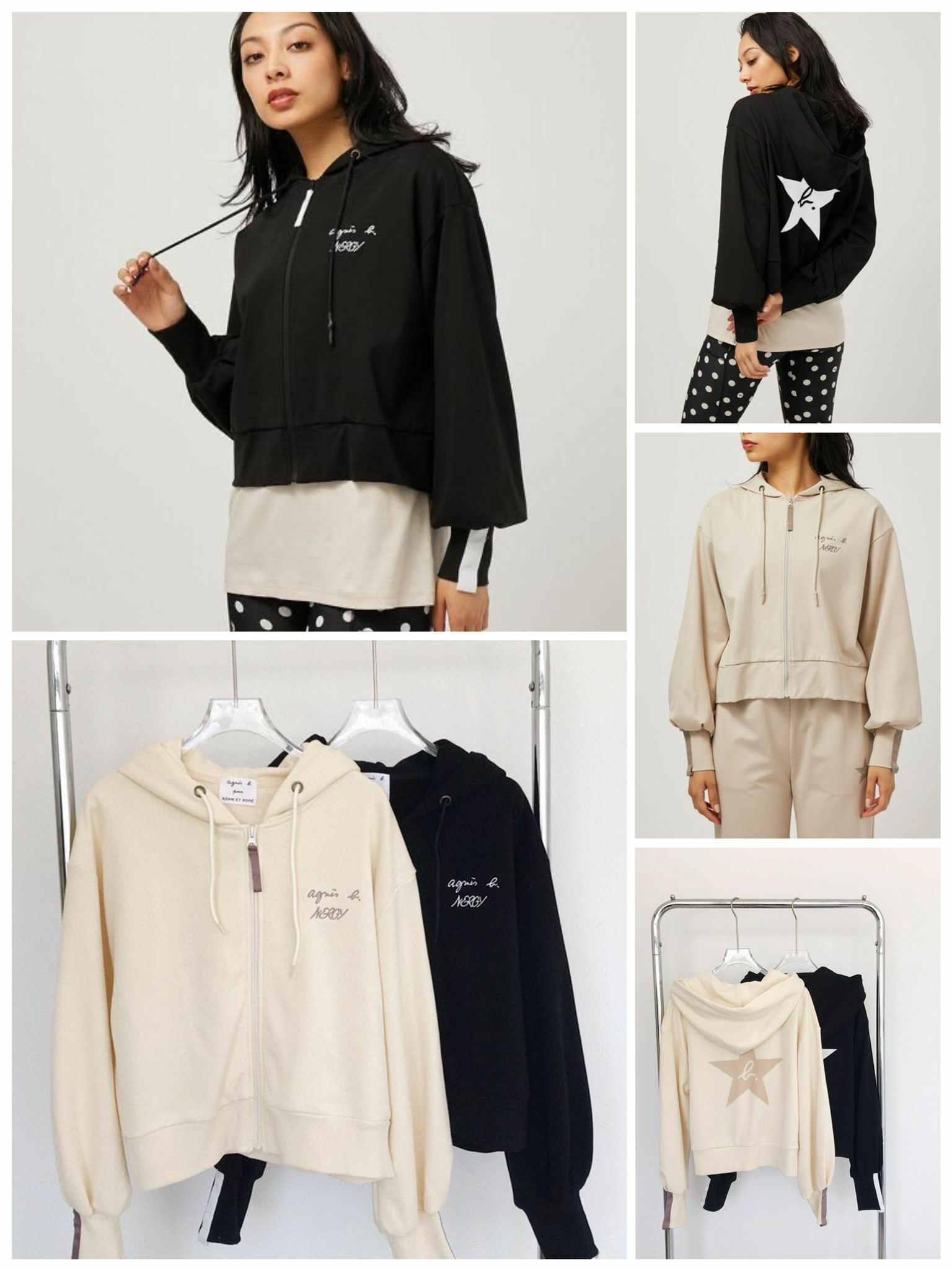 2023新款🇯🇵b仔經典⭐️logo印花連帽外套-2300968