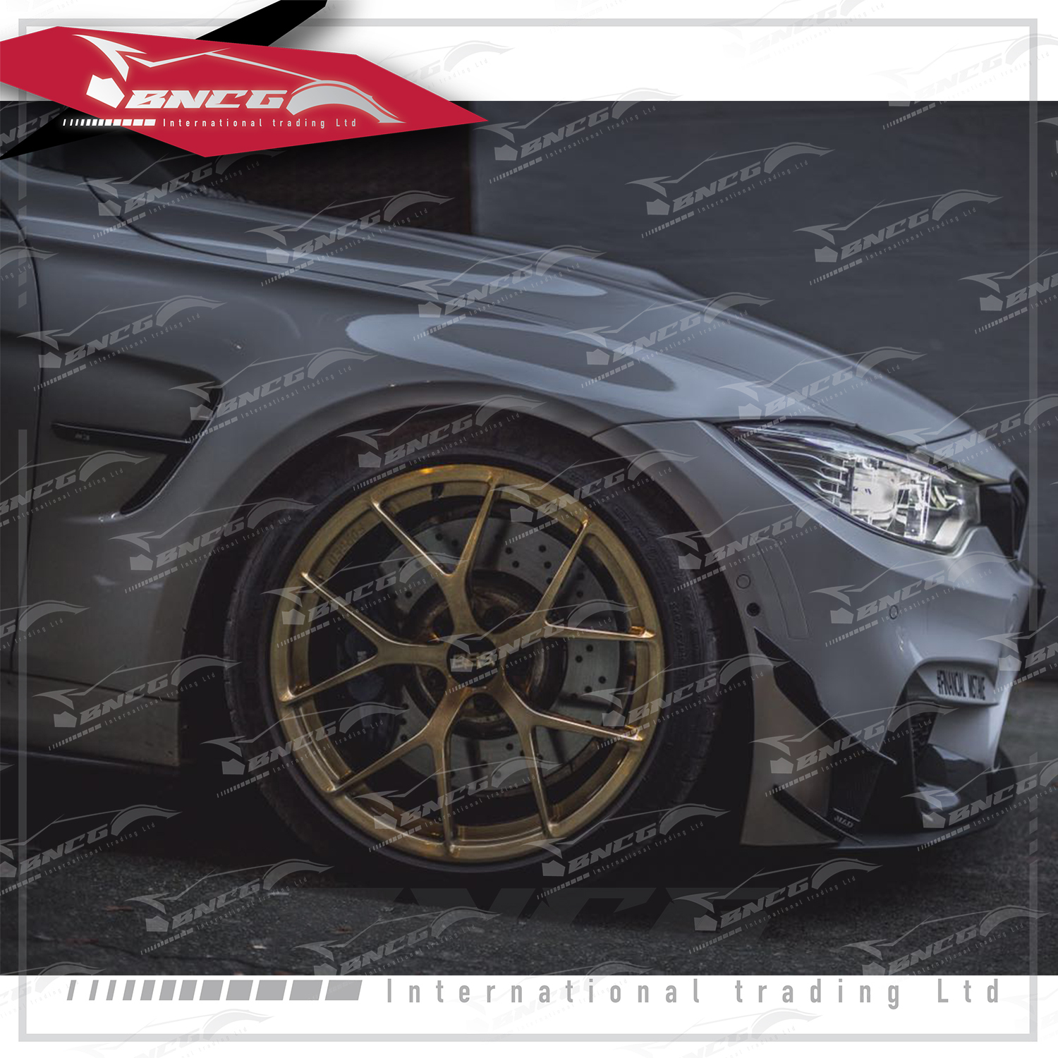 寶馬 BMW M3 F80 M4 F82 改裝 卡夢 碳纖維 空力套件 GT款 前保桿 風刀