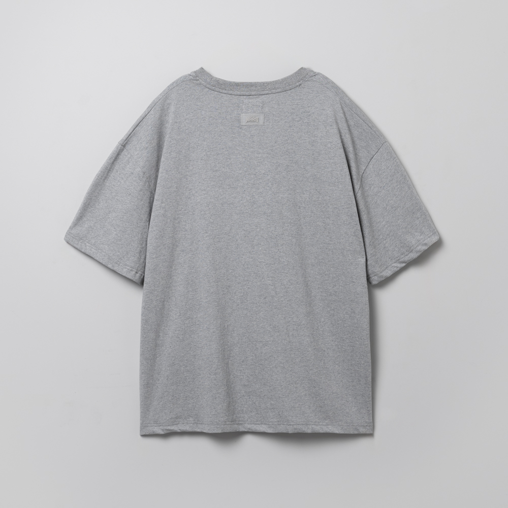 TAIPEI MARS矽膠寬版棉質短Tee