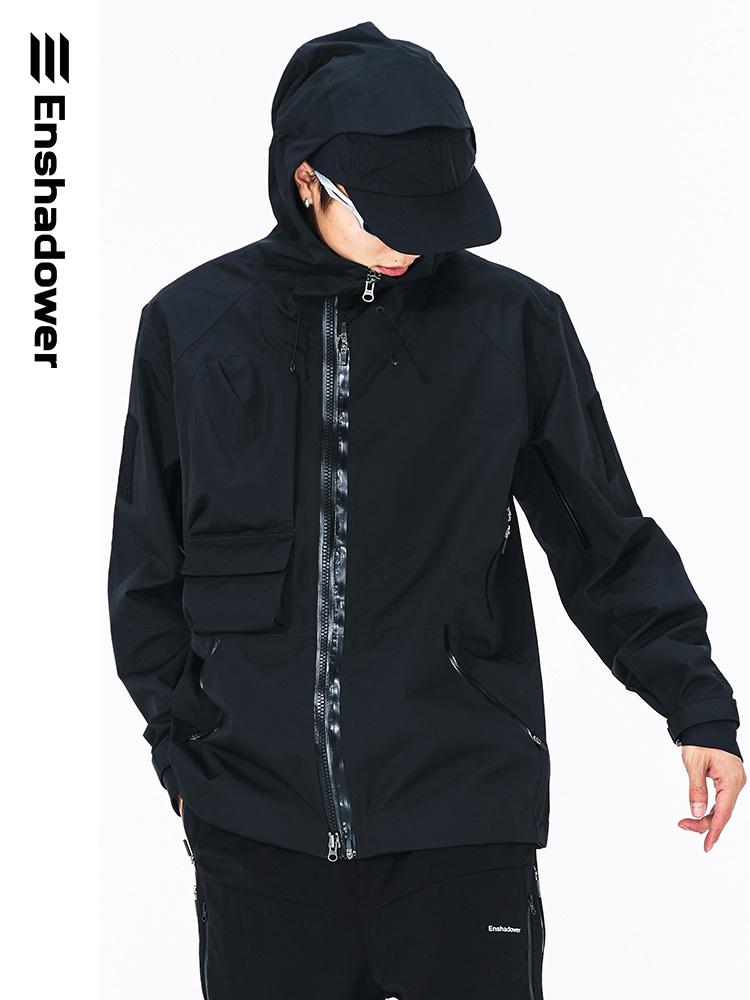ENshadower 隱蔽者 影仕-雙拉鍊壓膠衝鋒衣