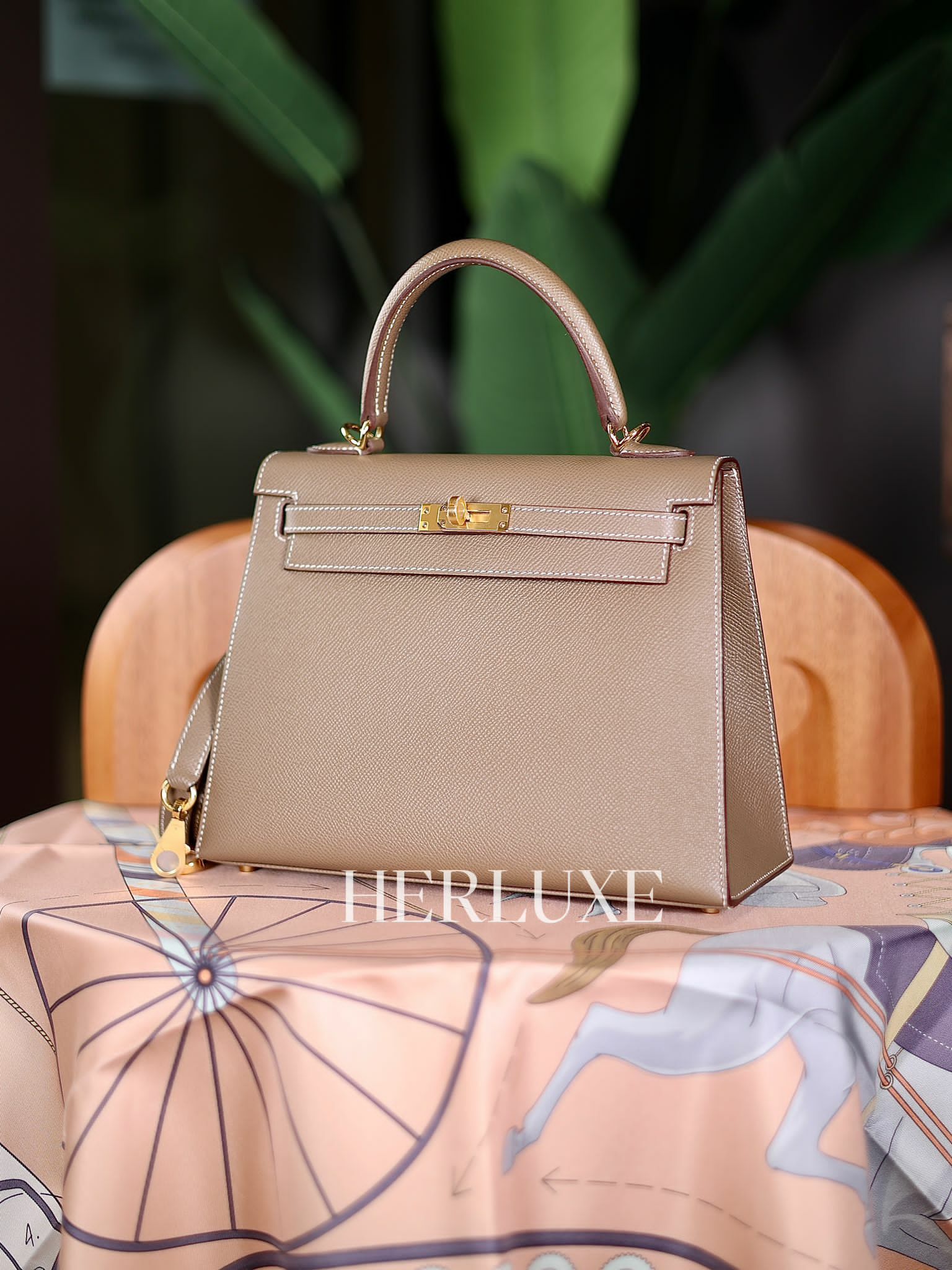 Kelly 25 18 etoupe cc epsom K