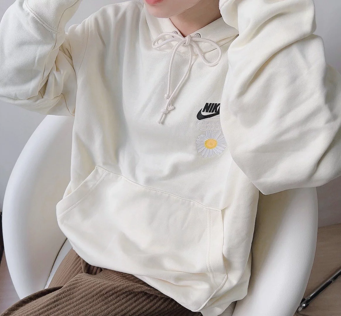 2色) Nike - Hoodie - Have a Nike Day - Black OR Cream