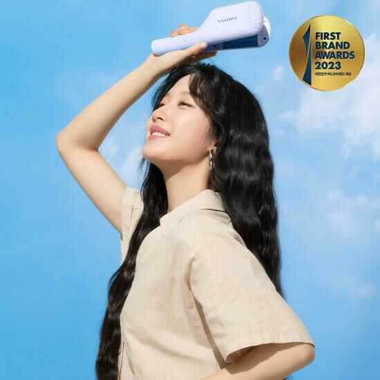 [ VODANA ] Compact Wave Iron 32mm #Powder Blue